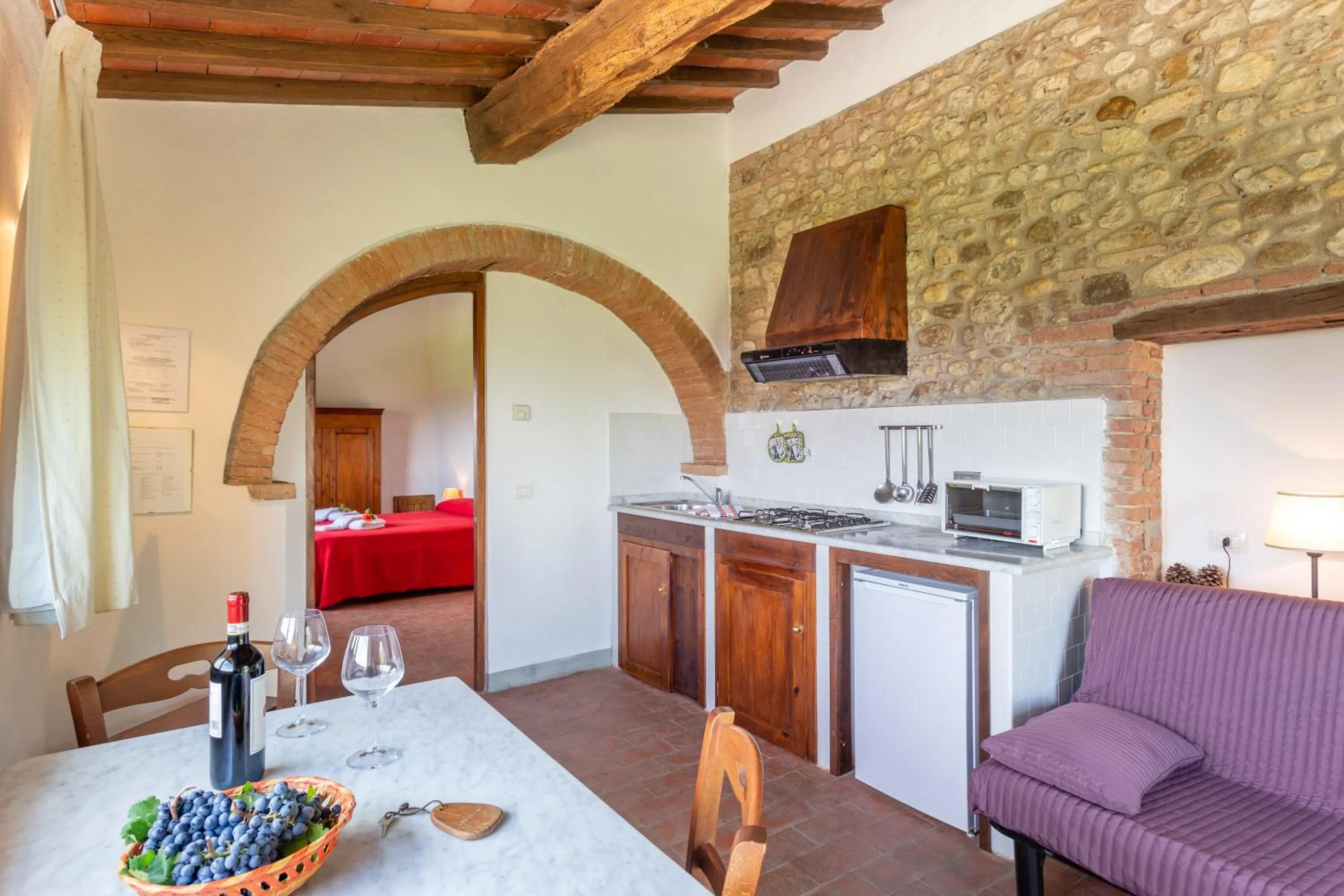 Kitchen or kitchenette in Fattoria Querceto