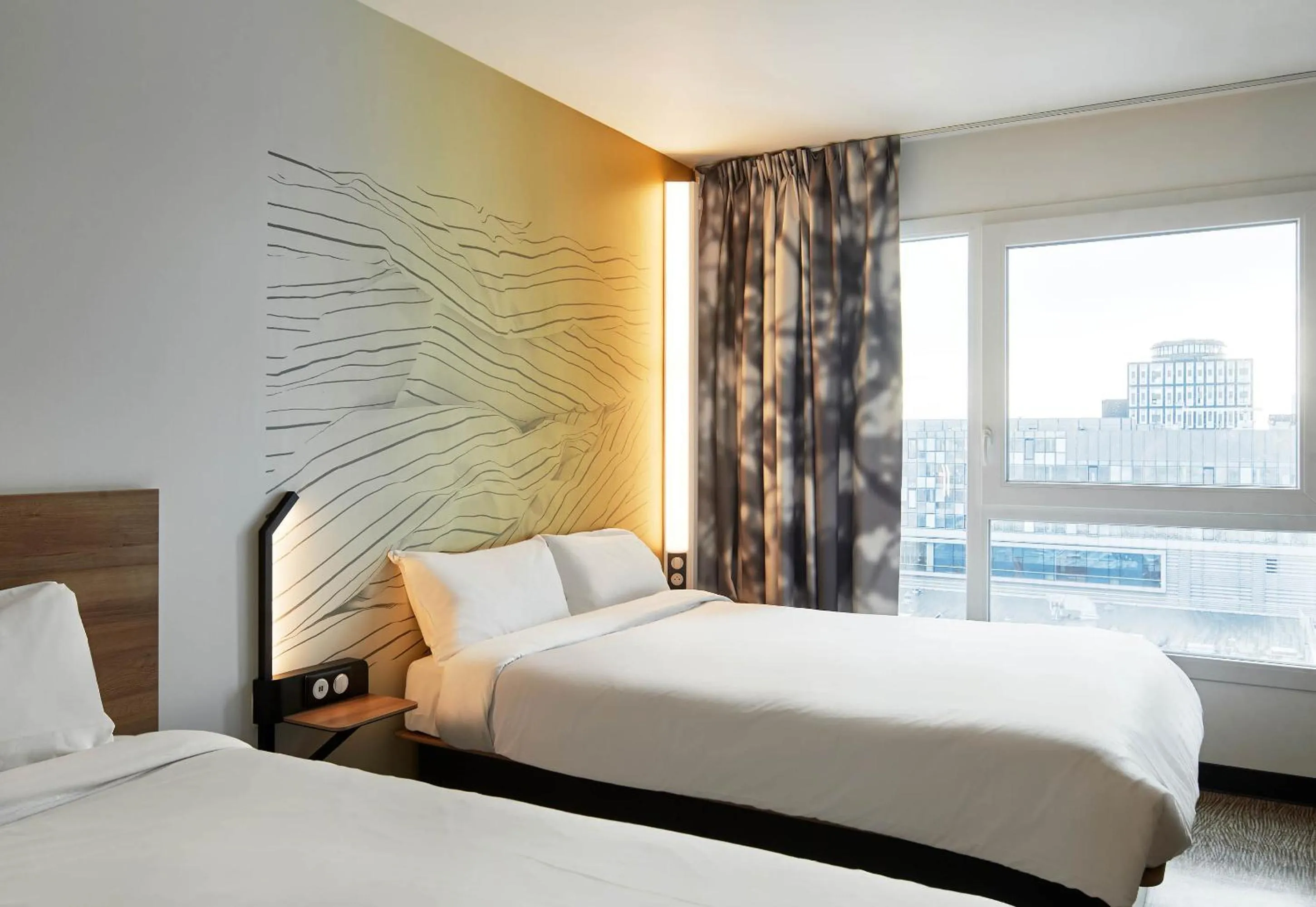 Bedroom, Bed in B&B HOTEL Paris Ivry Quai de Seine