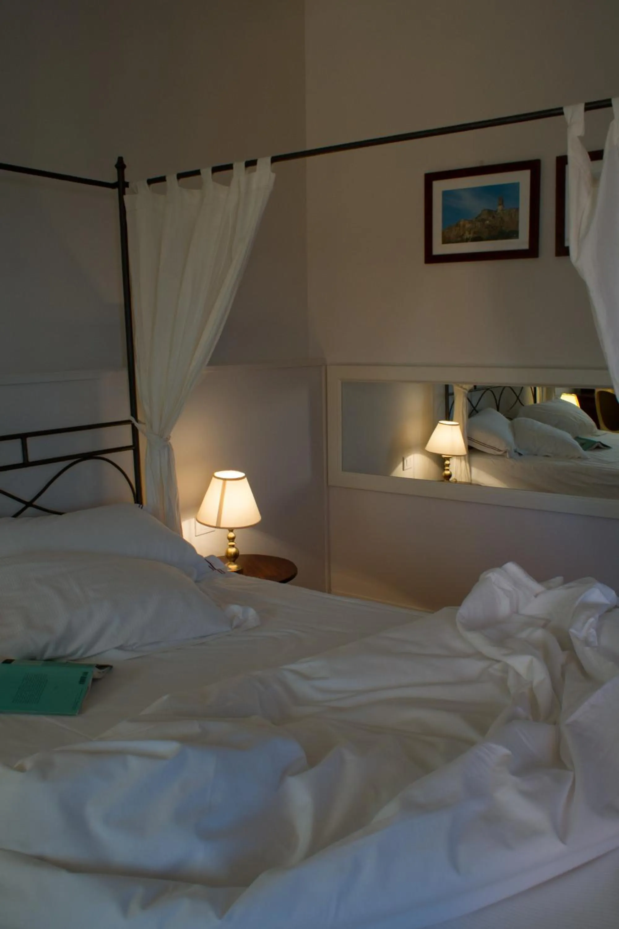 Bed in Saturnia Tuscany Hotel