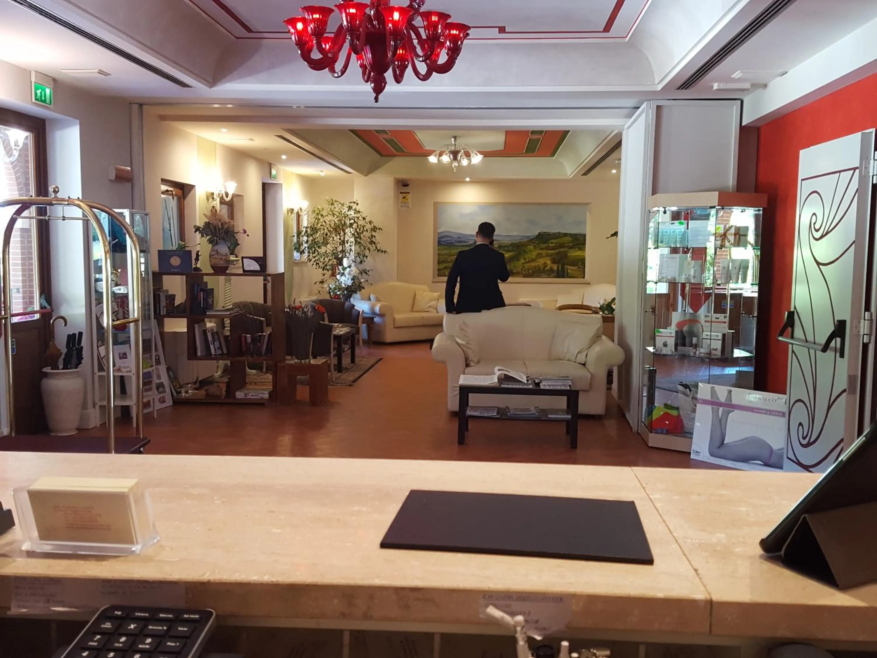 Lobby or reception in Saturnia Tuscany Hotel