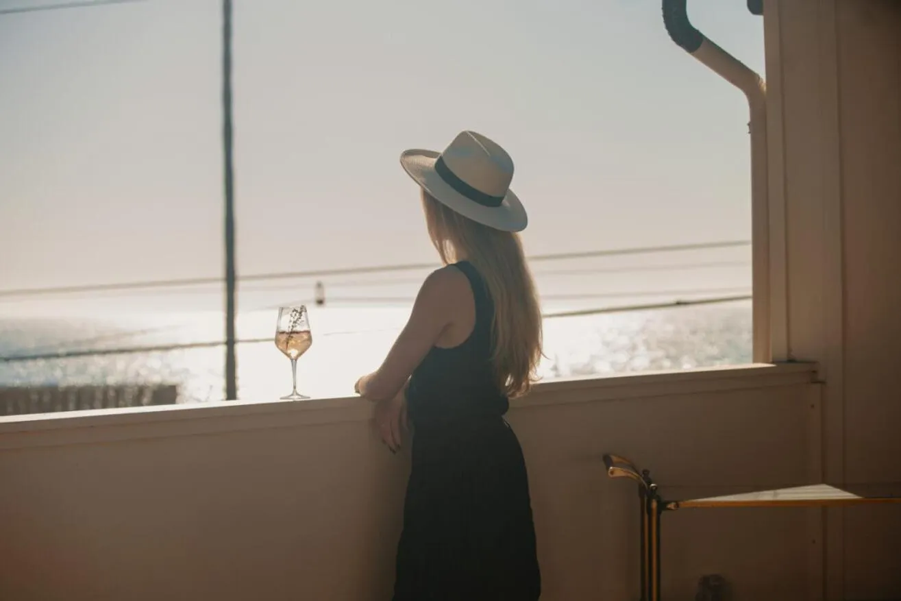 Sea view in El Caminante Bar & Bungalows