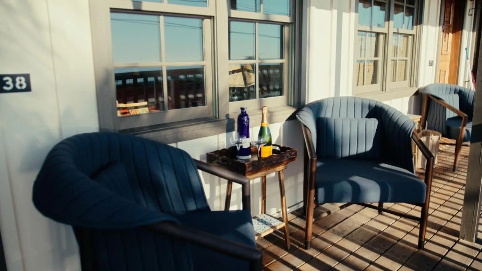 Balcony/Terrace in El Caminante Bar & Bungalows