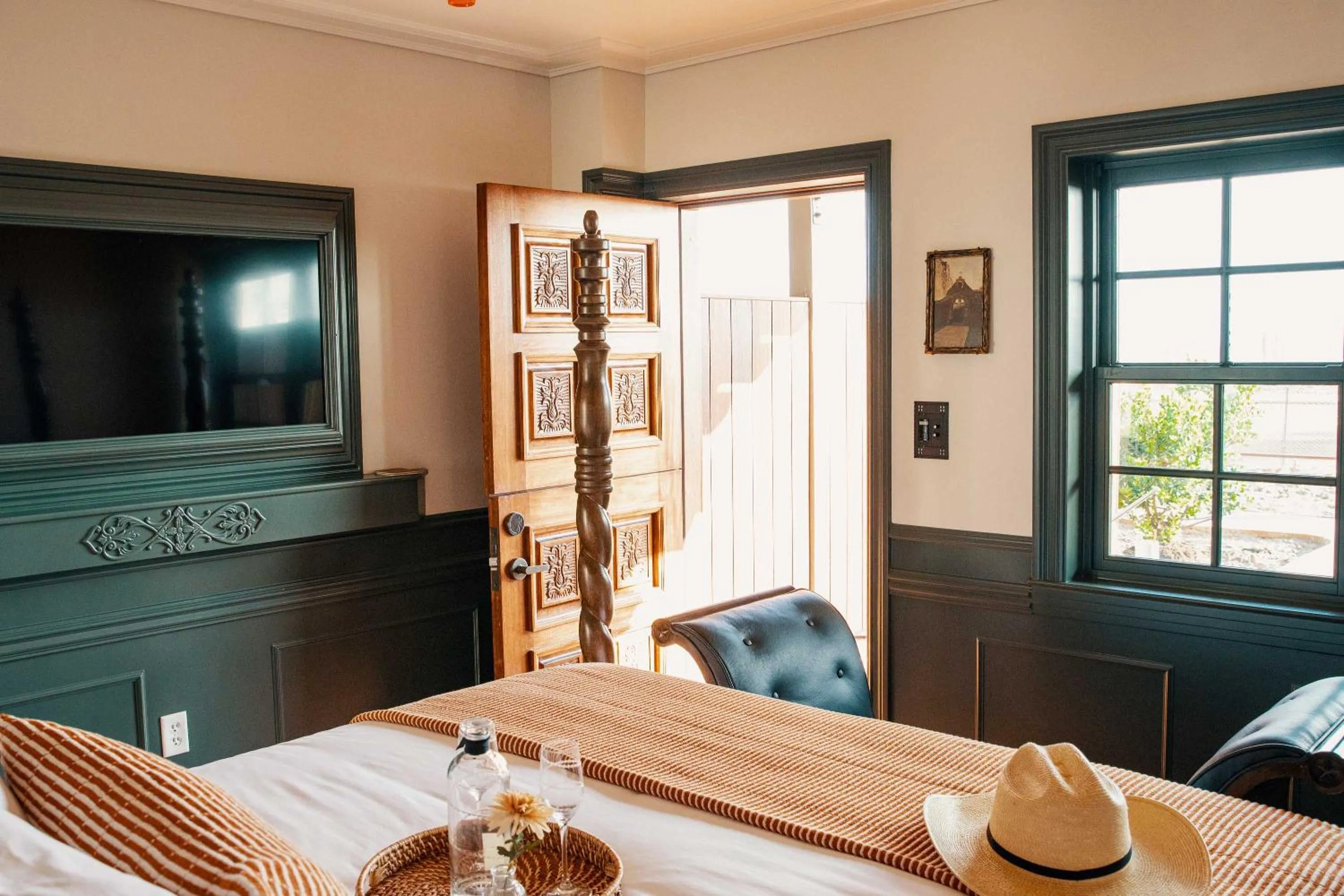 Bedroom in El Caminante Bar & Bungalows