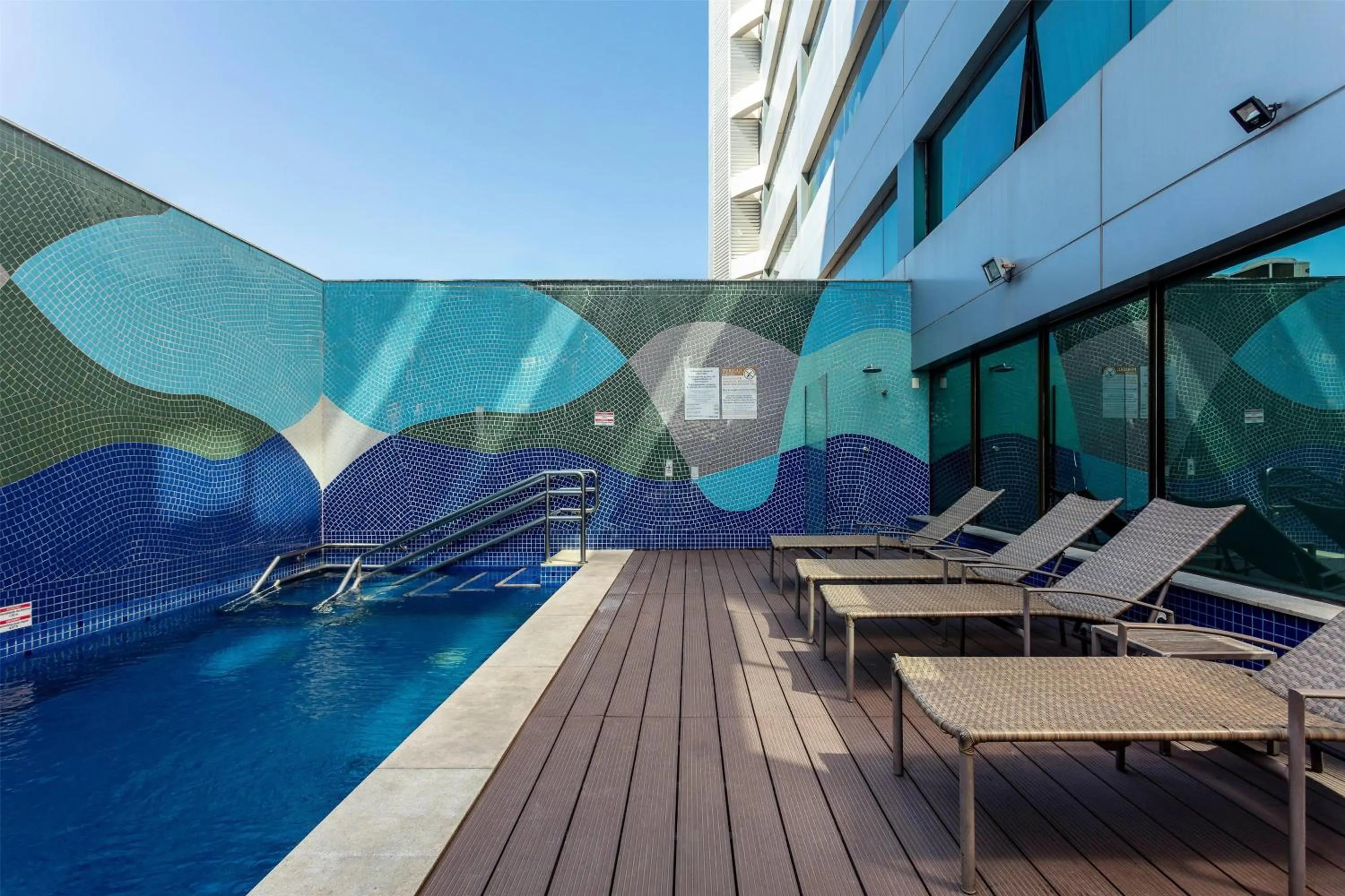 Pool view in Wyndham Salvador Hangar Aeroporto