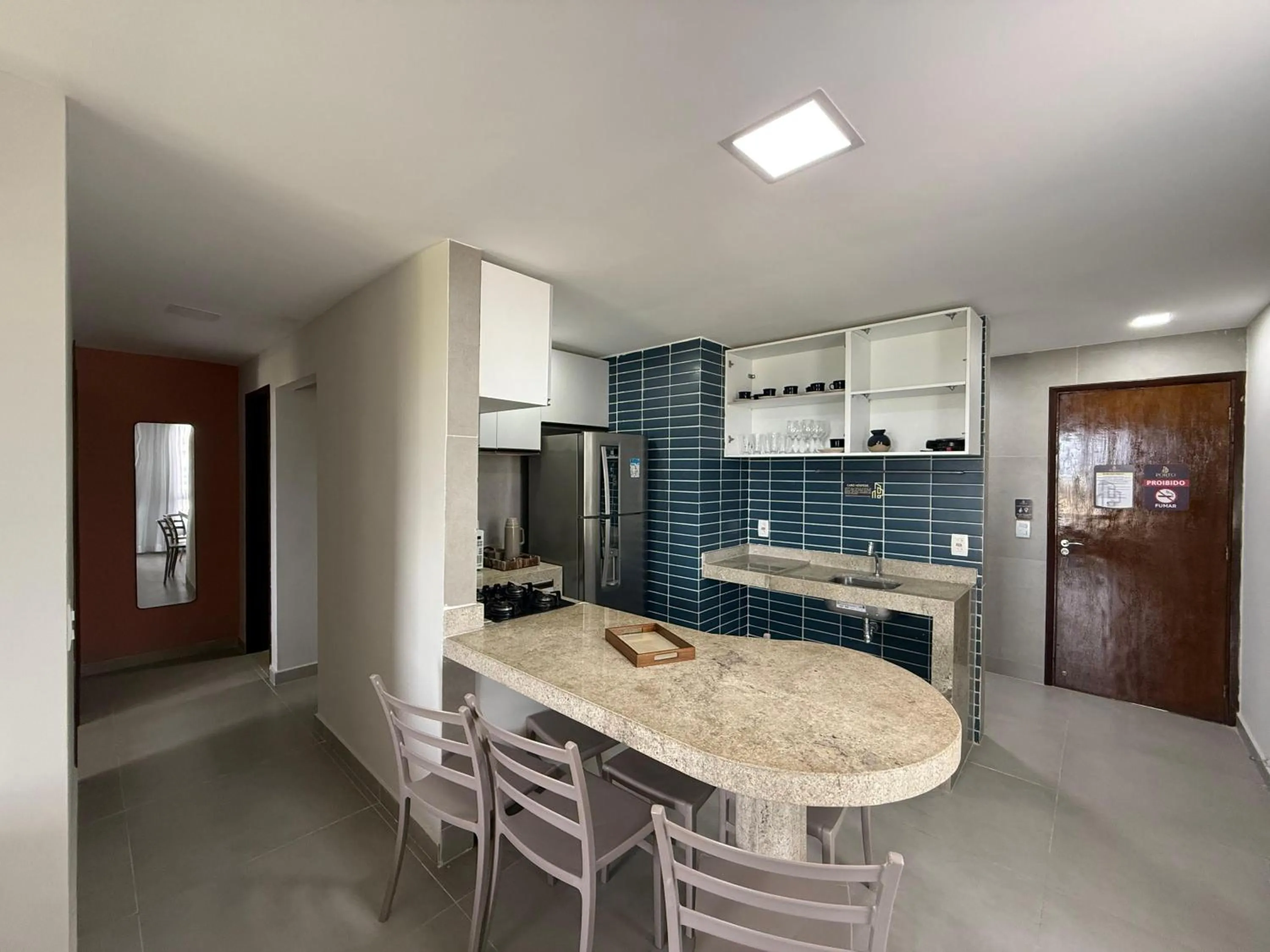 Kitchen or kitchenette in Porto de Galinhas PORTO EXCLUSIVE BY AFT