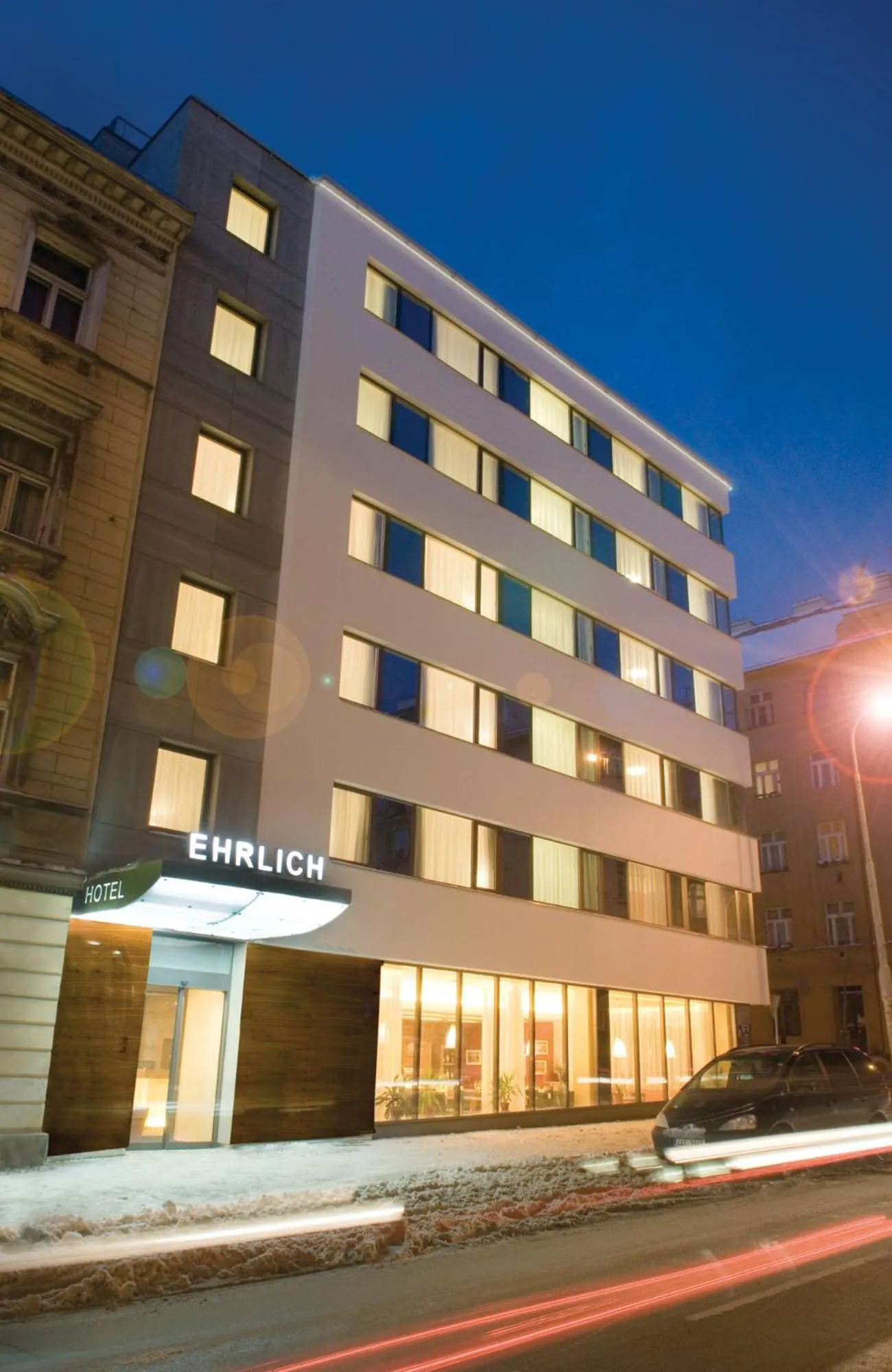 Property building in Hotel Ehrlich Prague