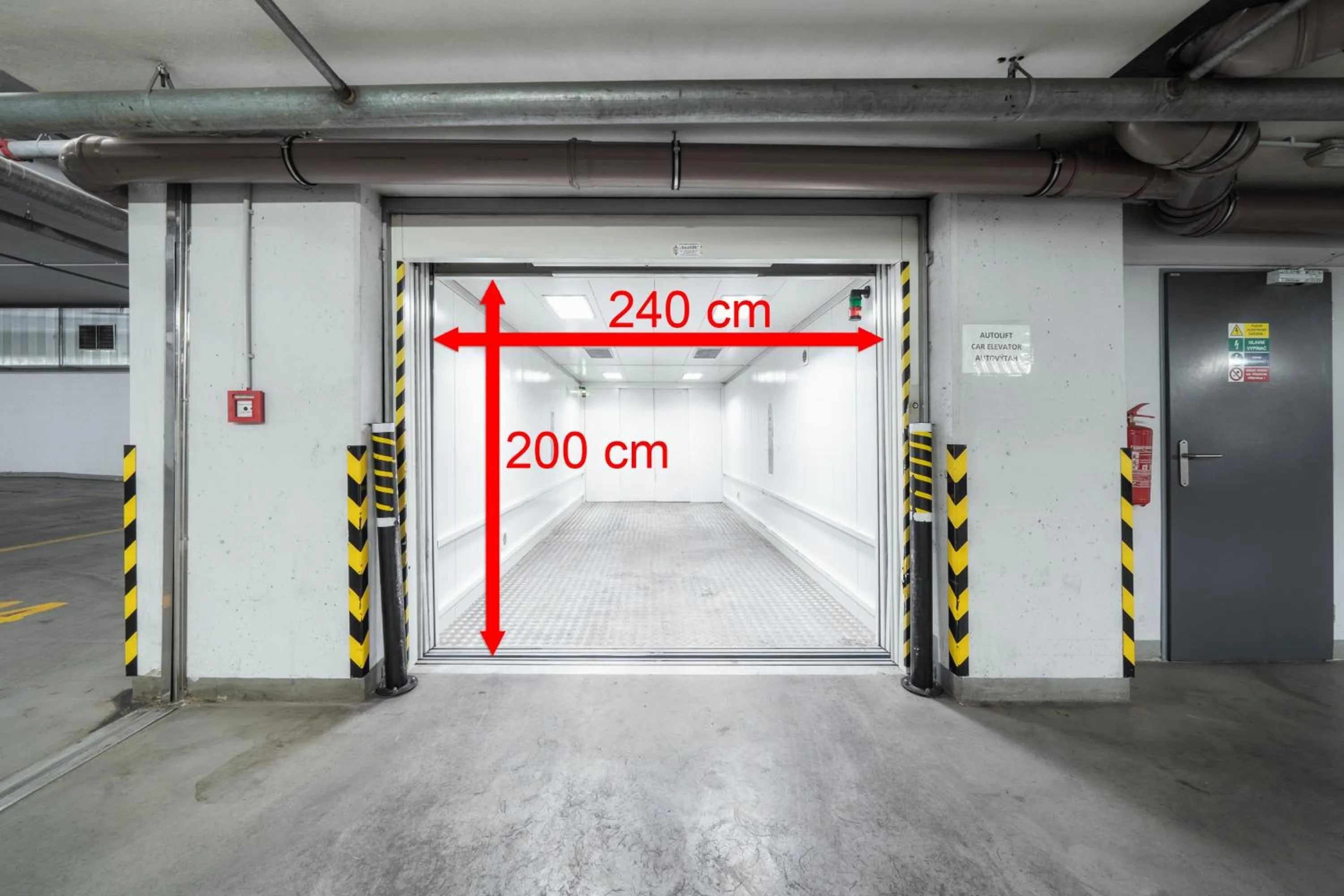 Parking in Hotel Ehrlich Prague