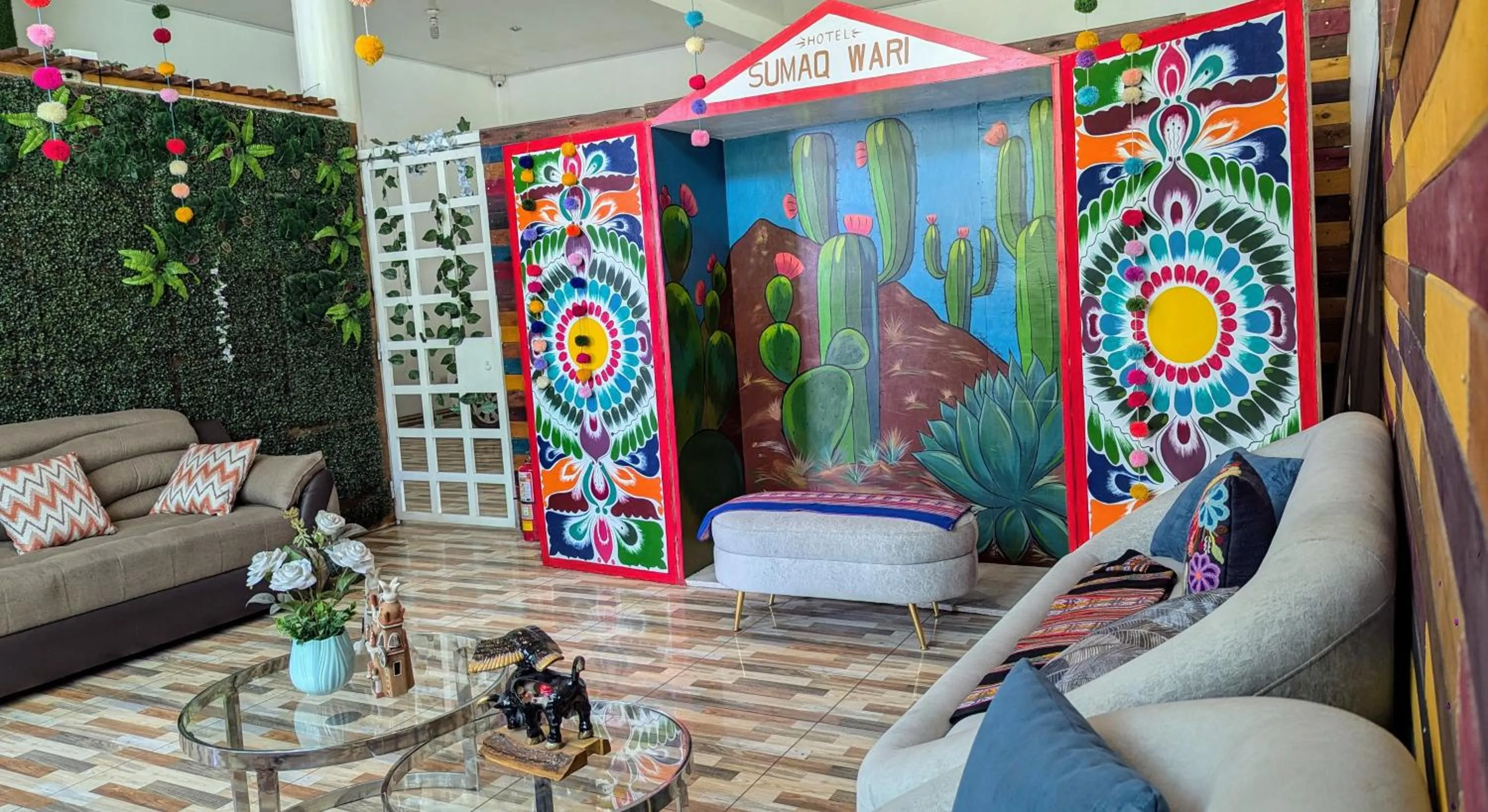 Lobby or reception in Sumaq Wari Hotel