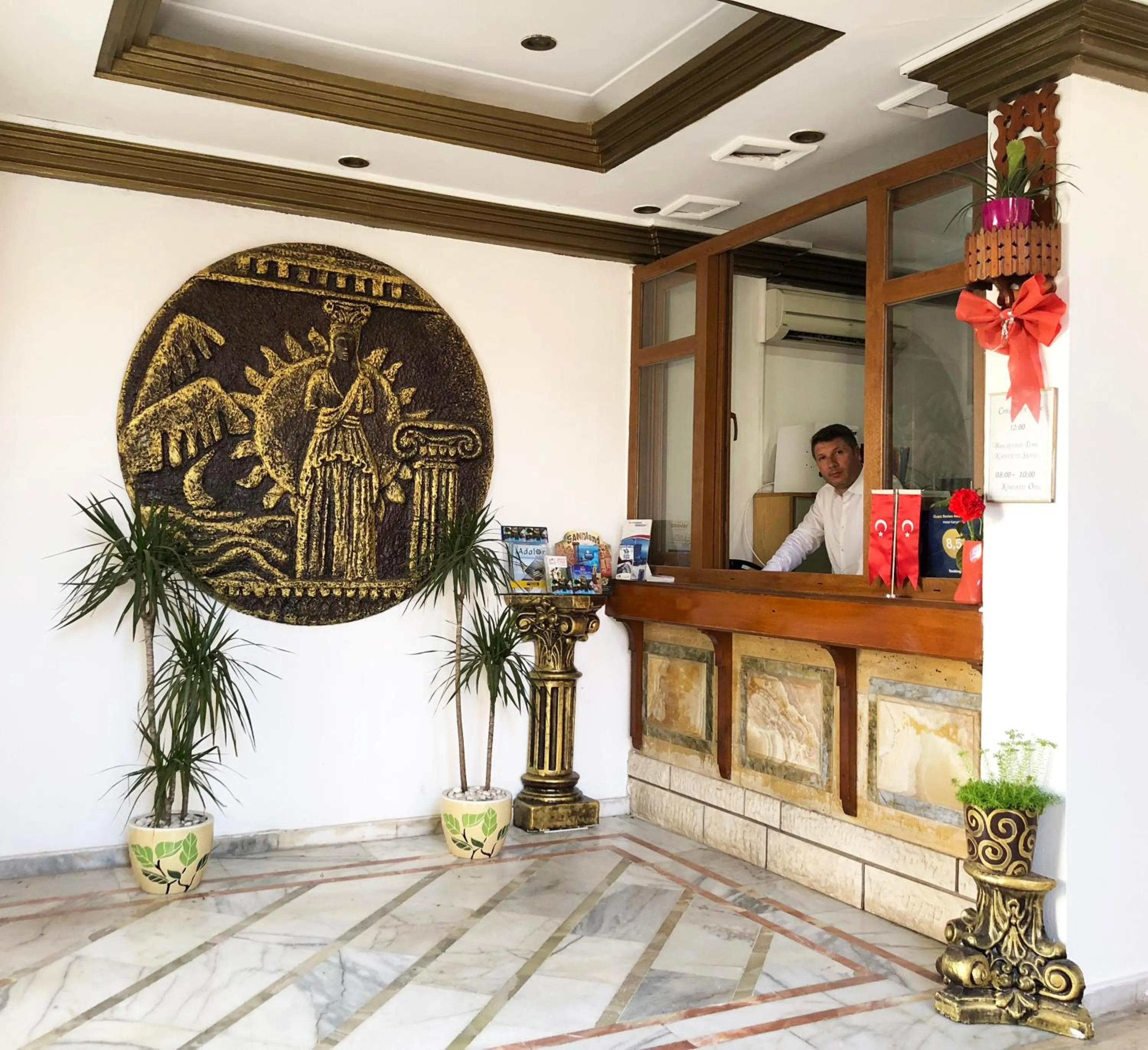 Staff in Hotel Karyatit Kaleici