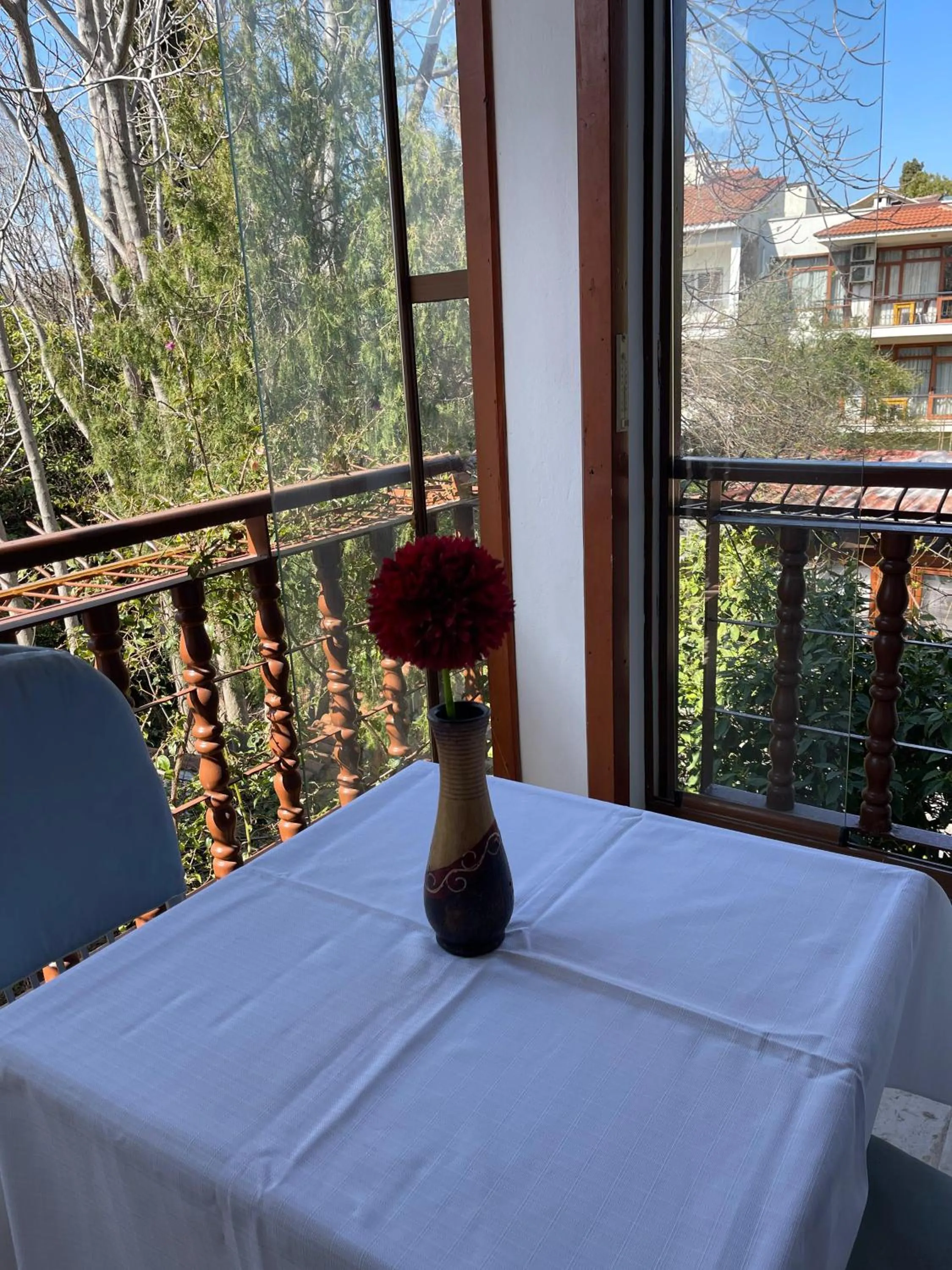 Patio in Hotel Karyatit Kaleici