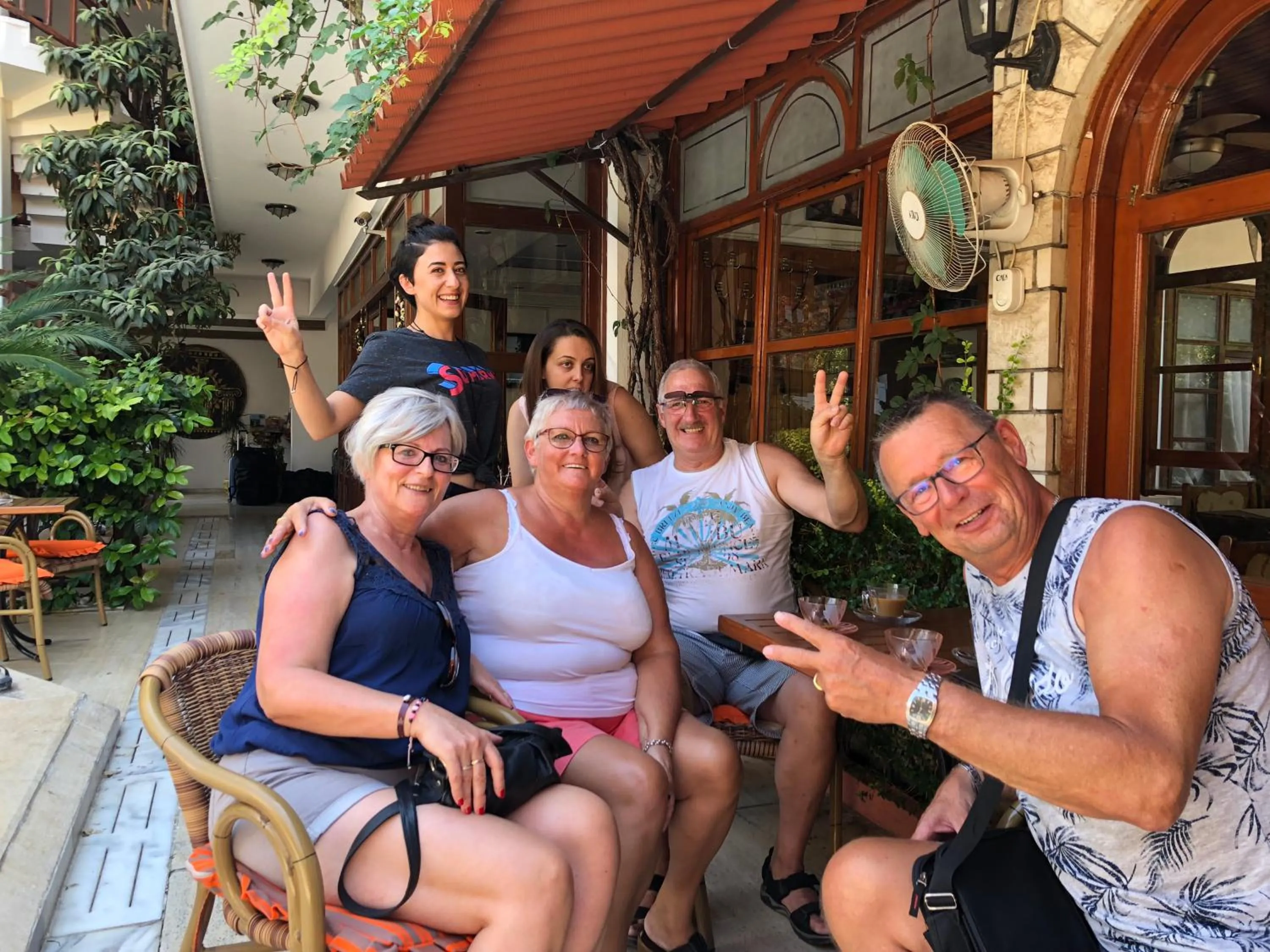 Staff in Hotel Karyatit Kaleici