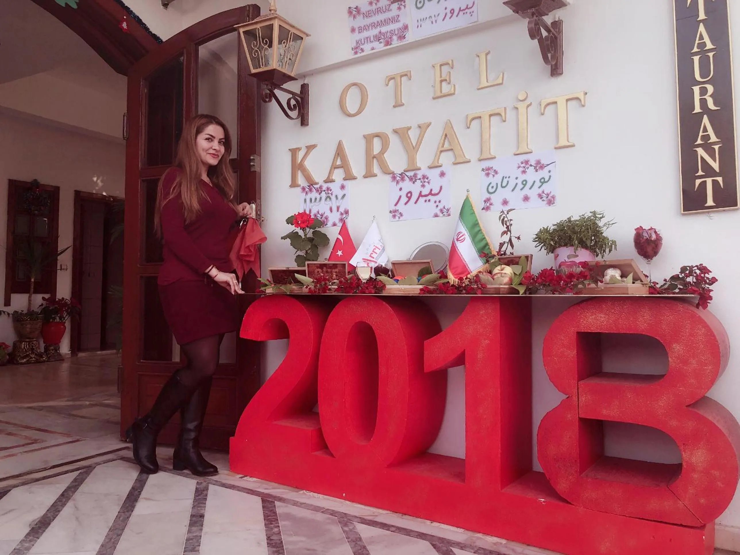 Facade/entrance in Hotel Karyatit Kaleici