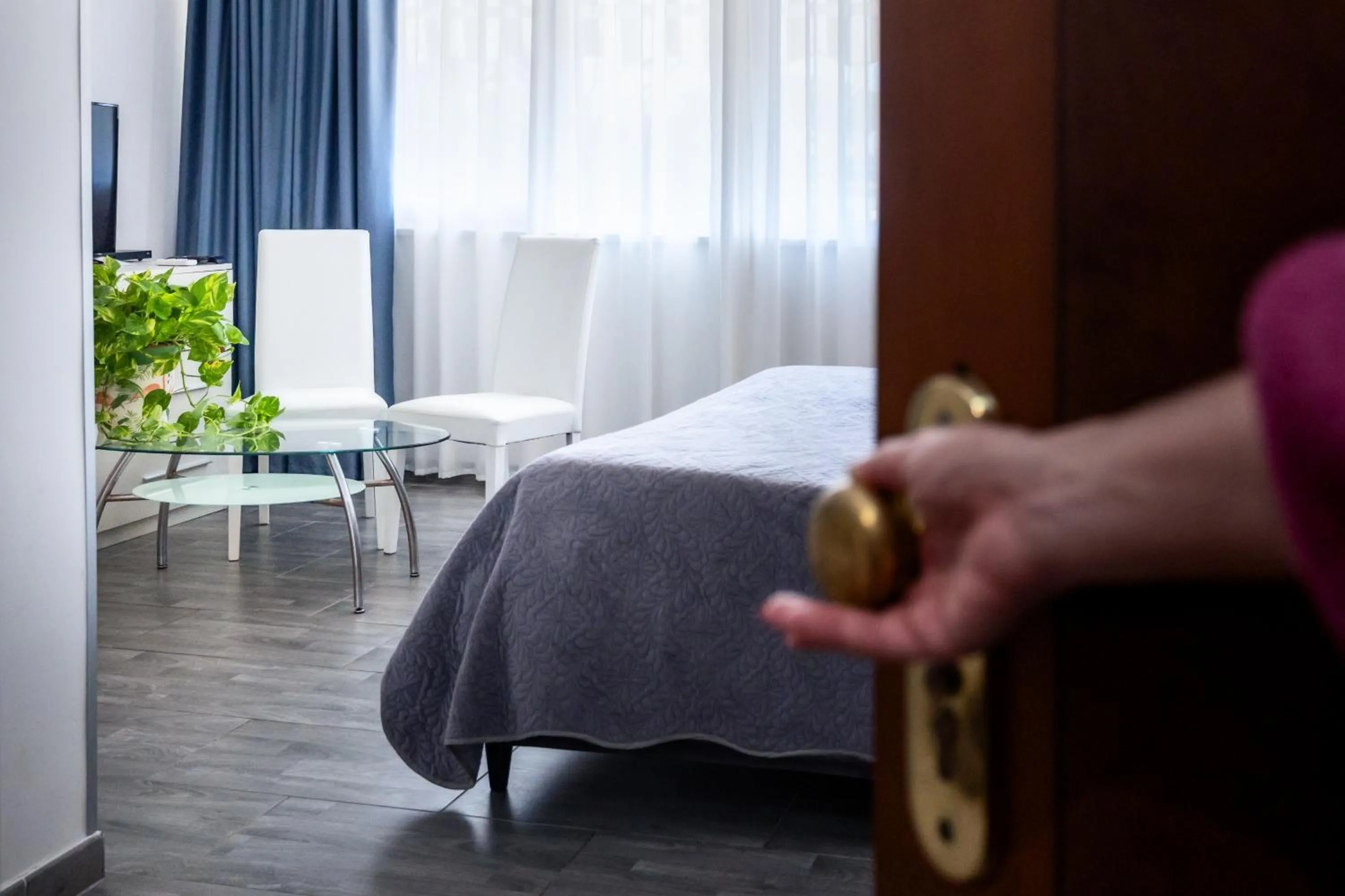 Bed in Hotel Giulietta e Romeo