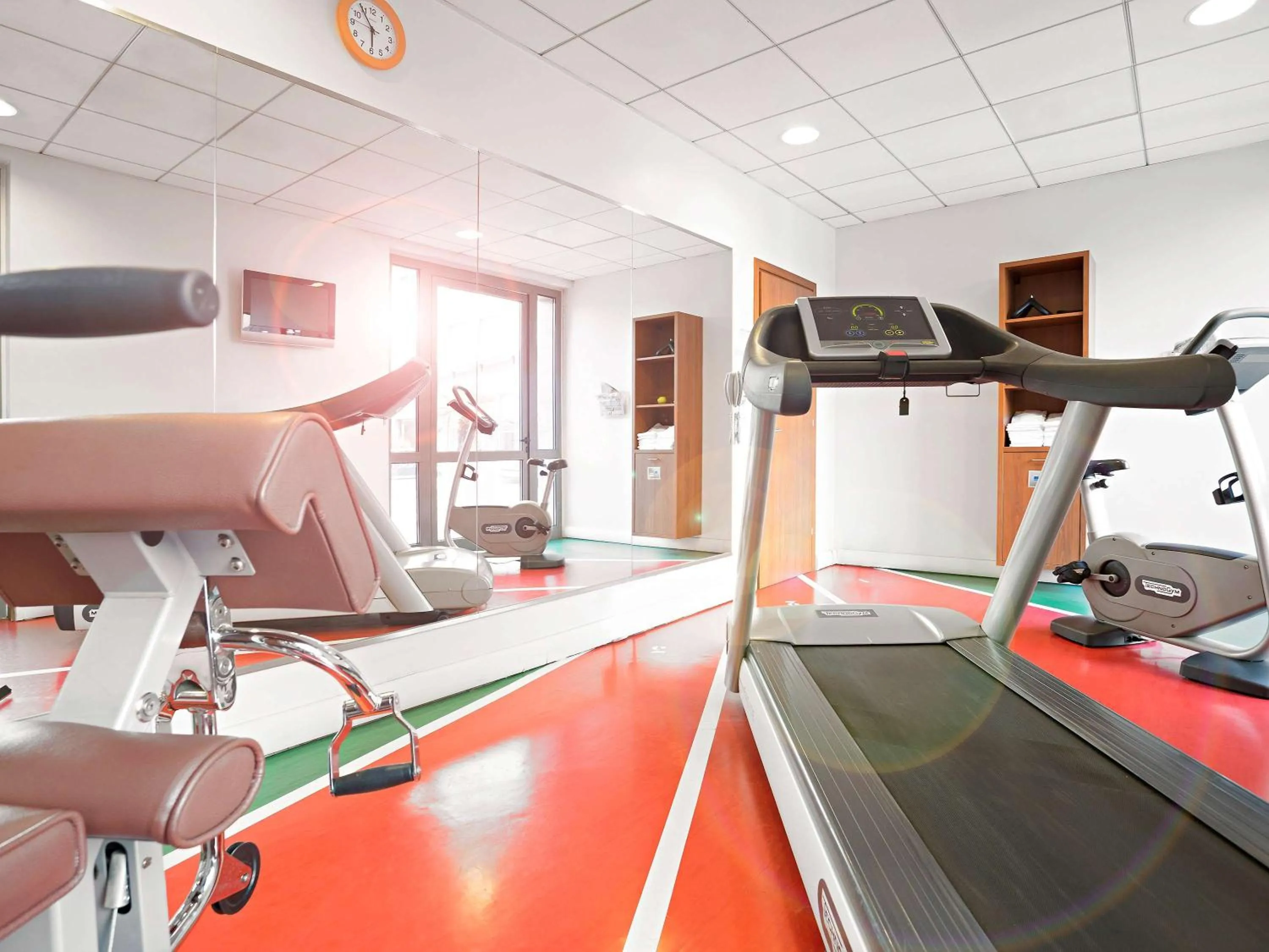 Fitness centre/facilities in Novotel Milano Malpensa Aeroporto