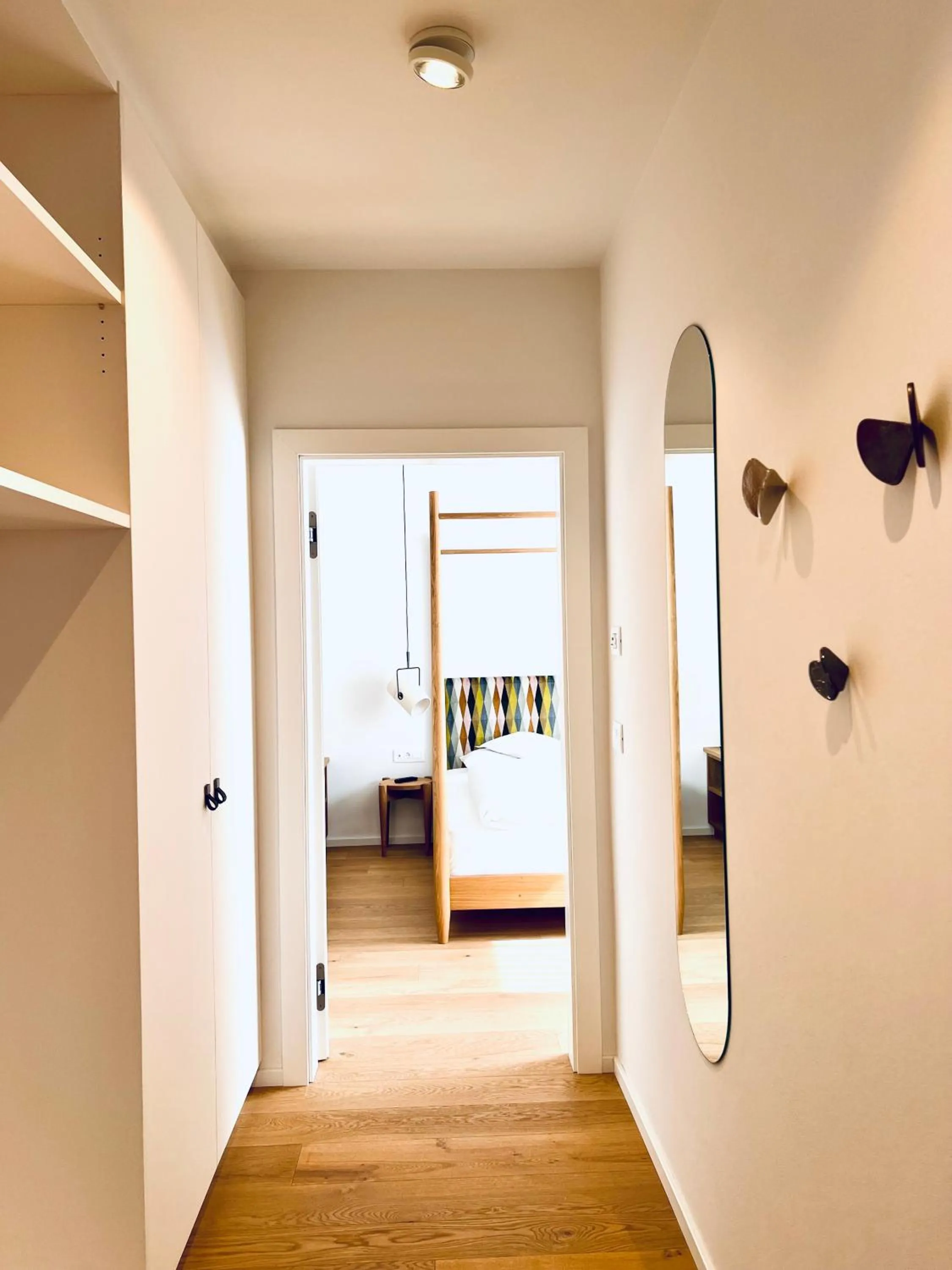 Bedroom, Bed in Hotel Gartenresidence Zea Curtis