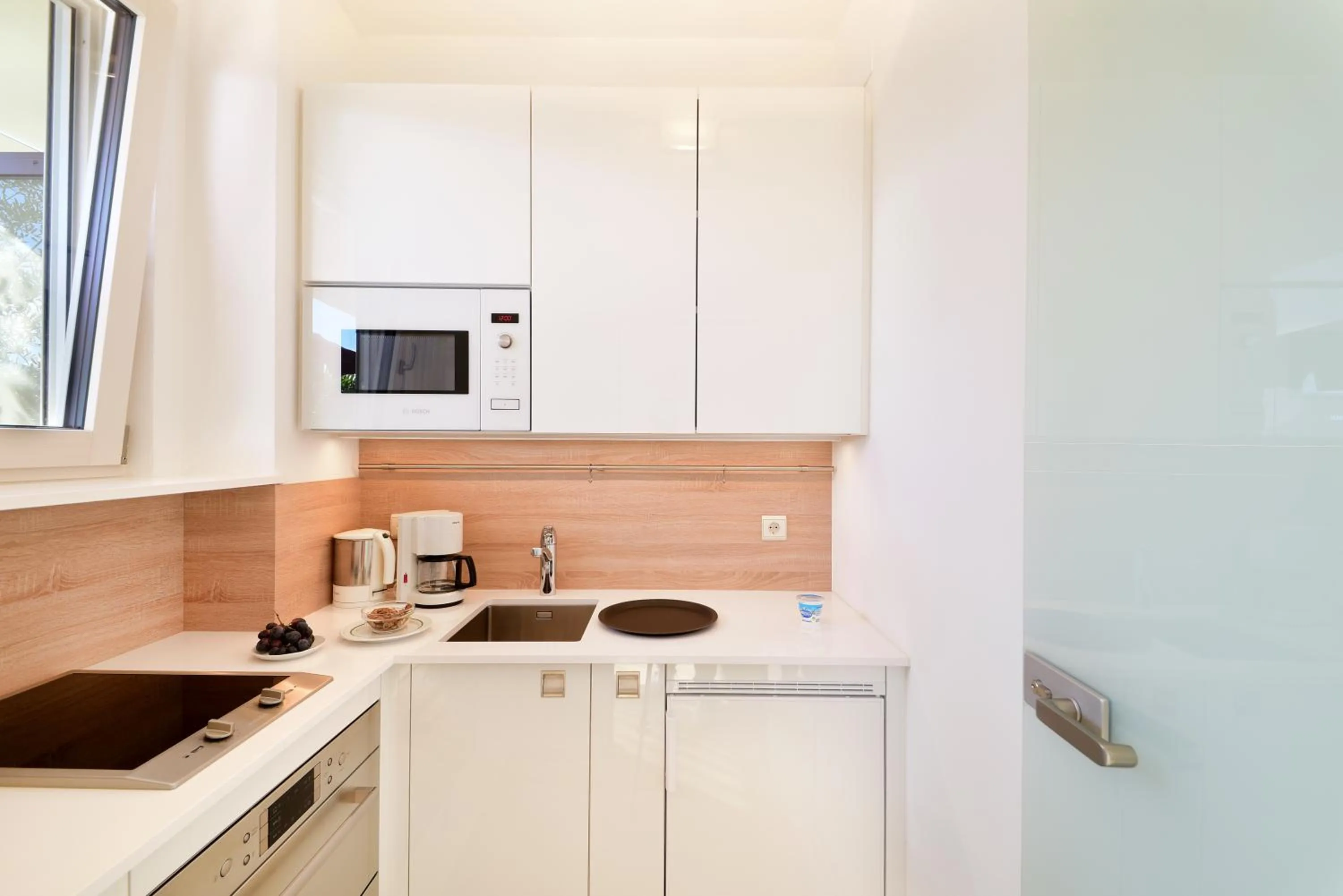 Coffee/tea facilities in Hotel Gartenresidence Zea Curtis