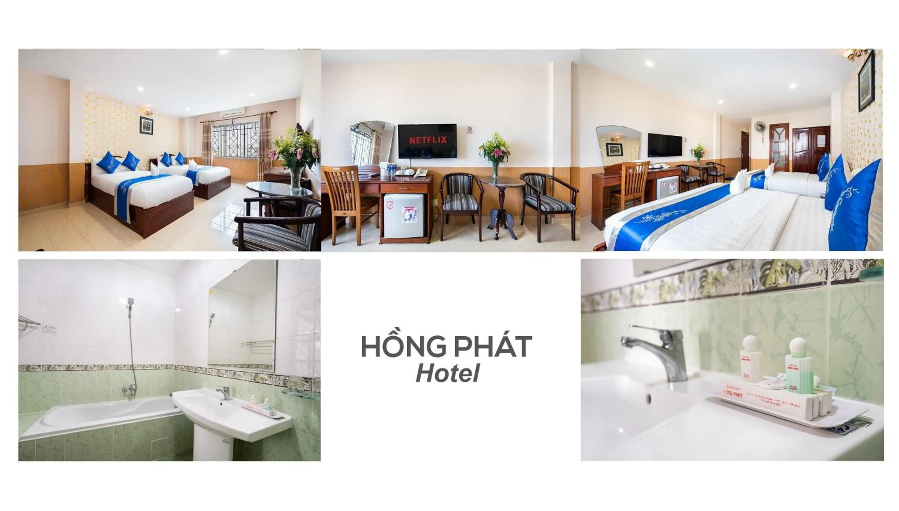 Bed in KHÁCH SẠN HỒNG PHÁT