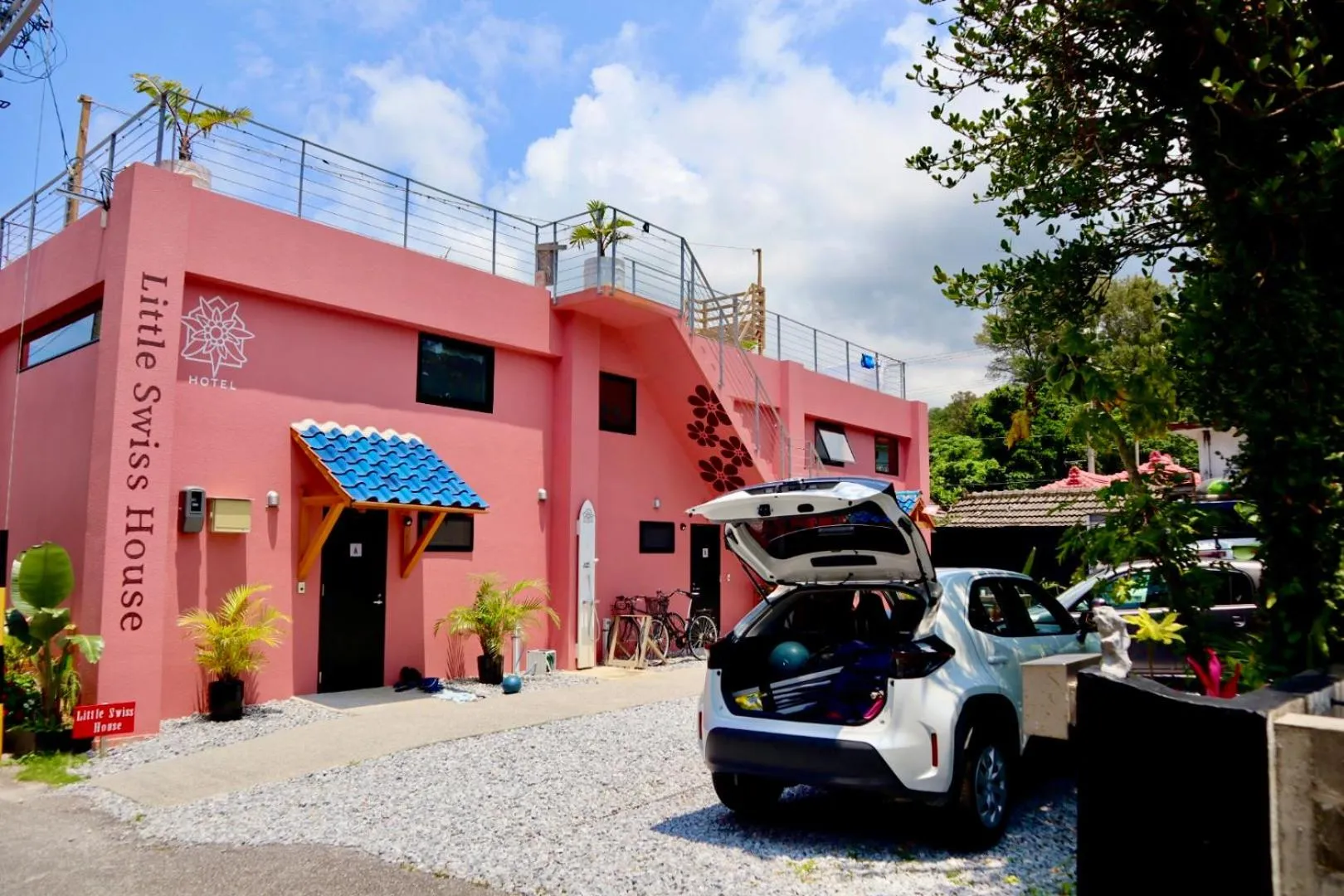 Property building in Hotel Little Swiss House