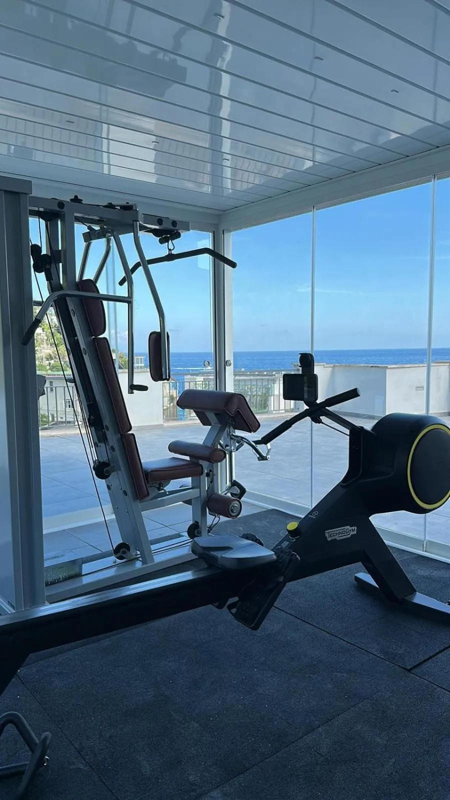 Fitness centre/facilities in Punta Campanella Resort & Spa