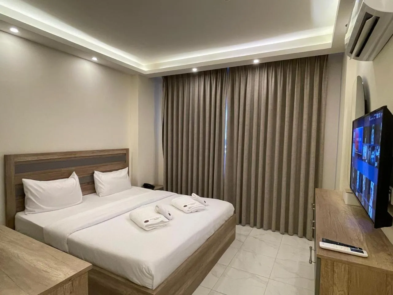 Bed in Aster Hotel Aqaba