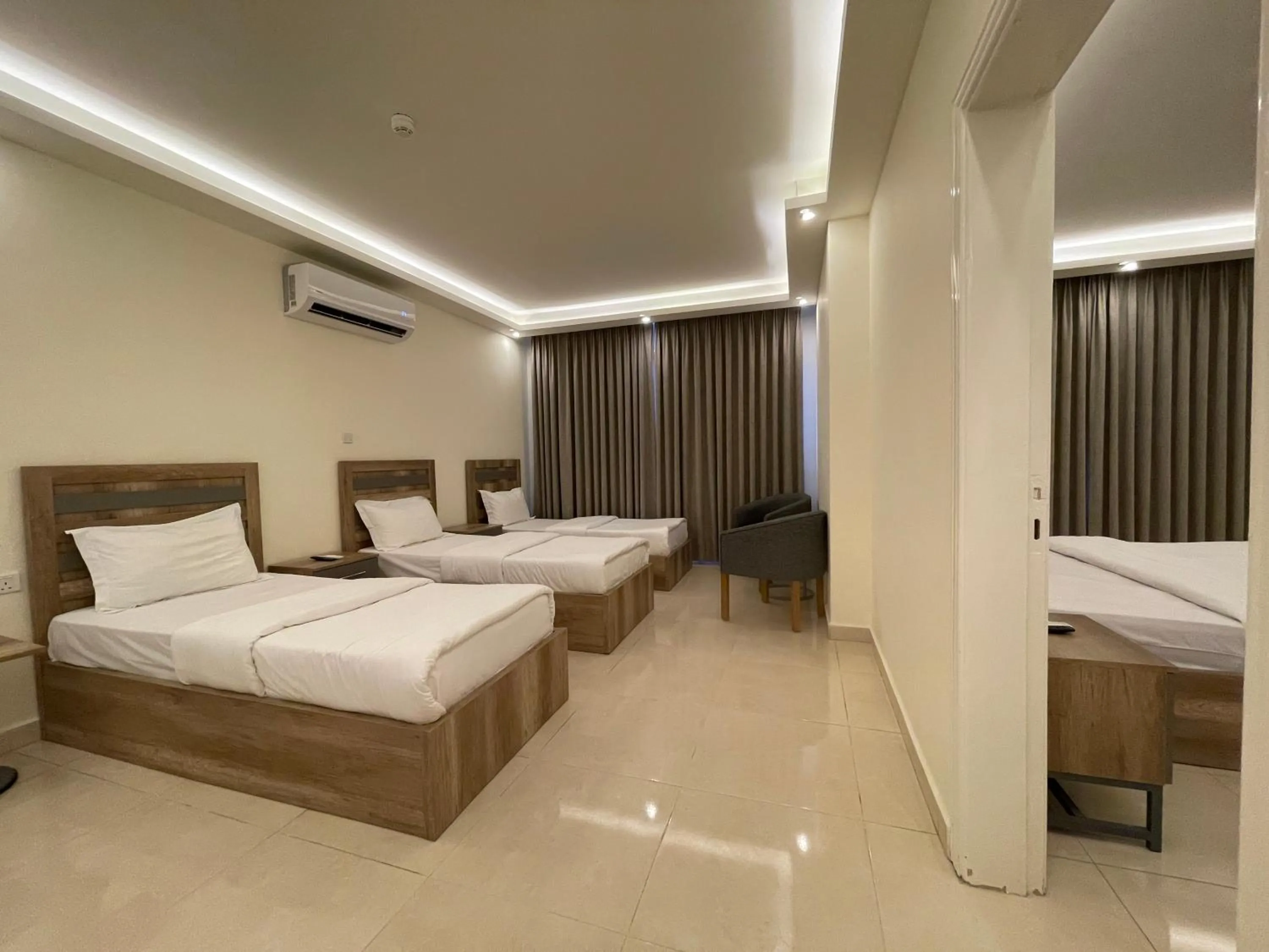 Bed in Aster Hotel Aqaba