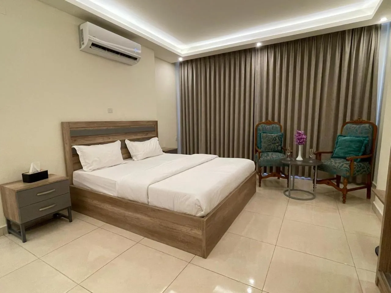 Bed in Aster Hotel Aqaba