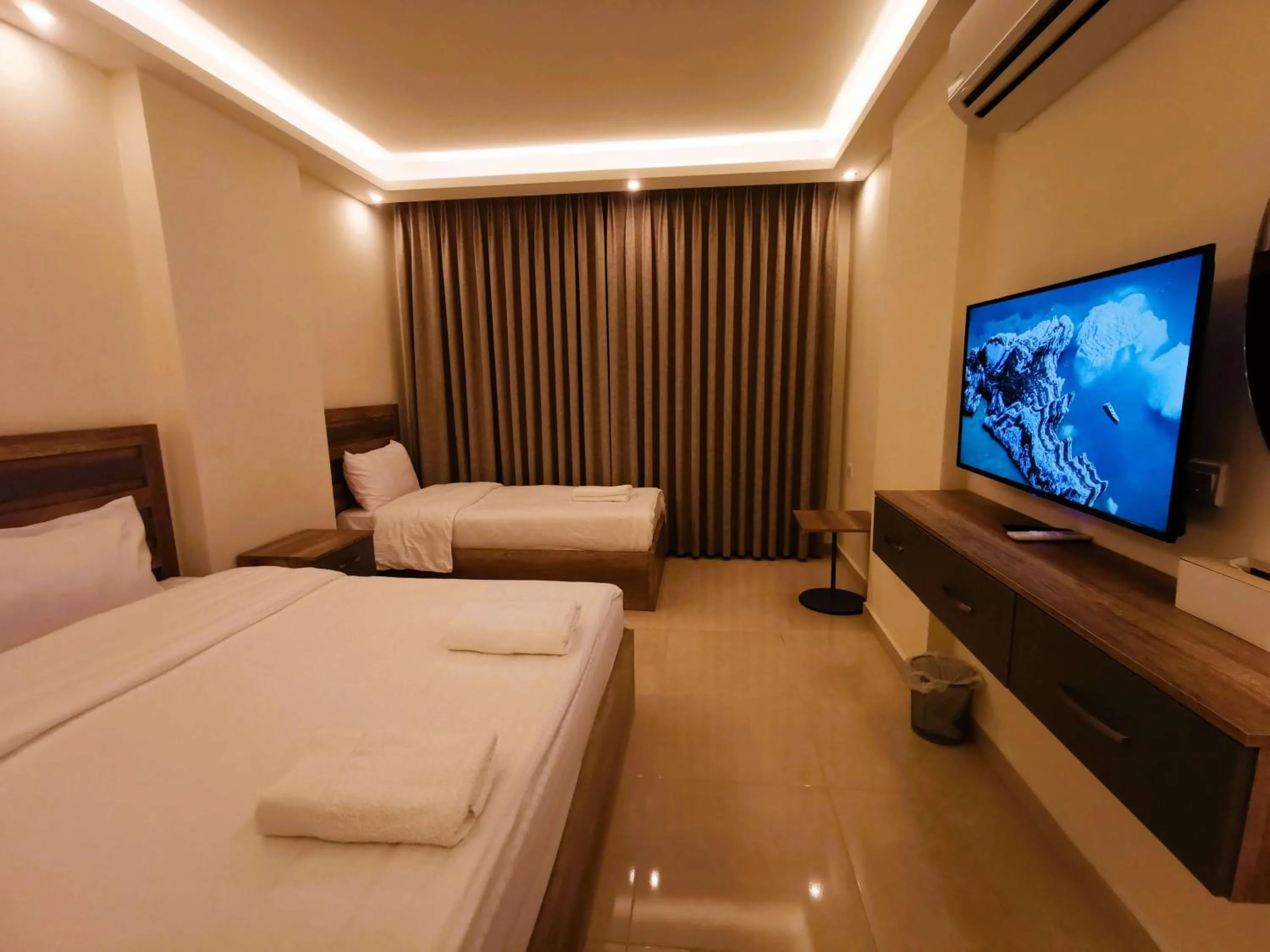 Bed in Aster Hotel Aqaba