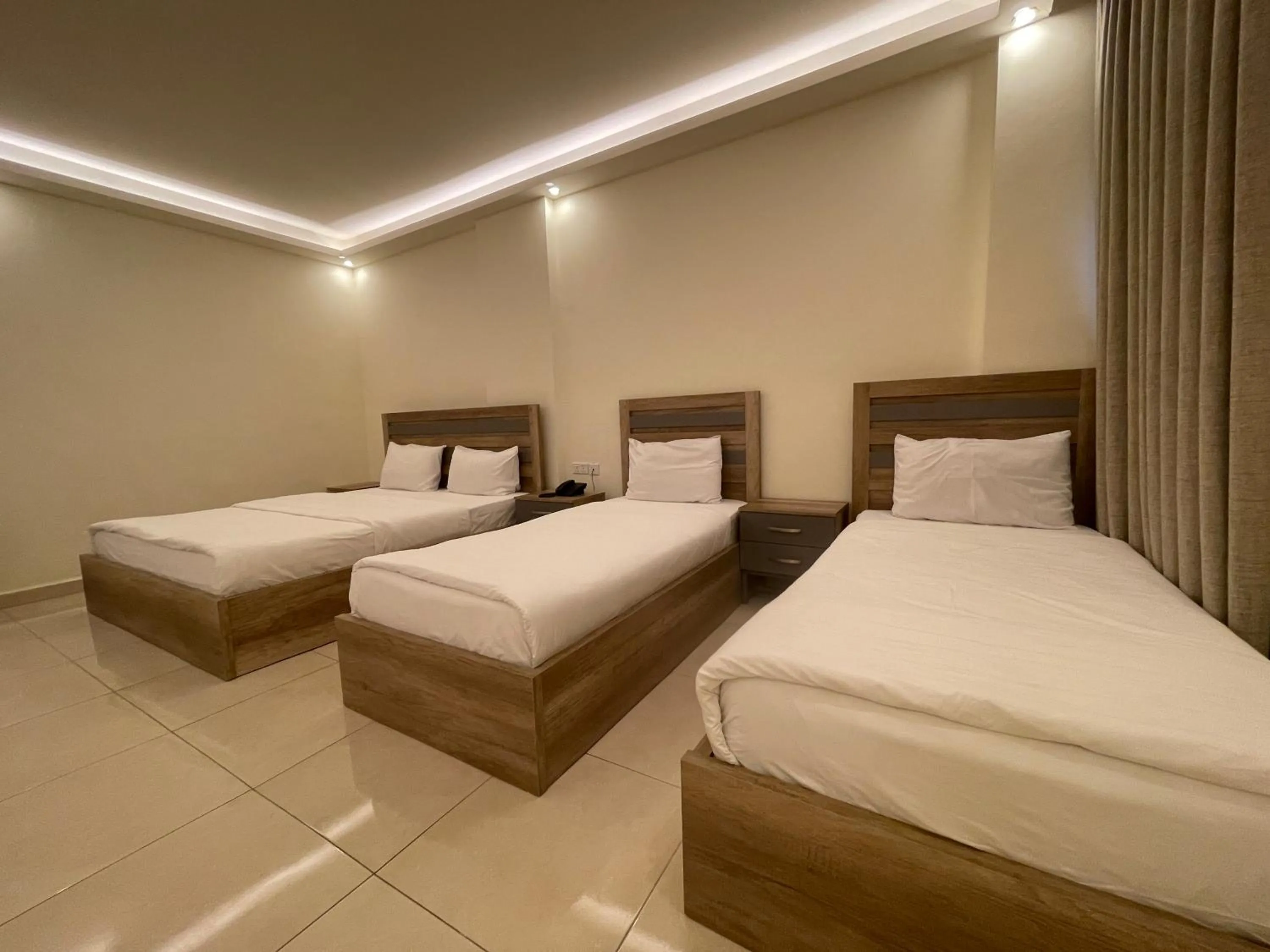 Bed in Aster Hotel Aqaba