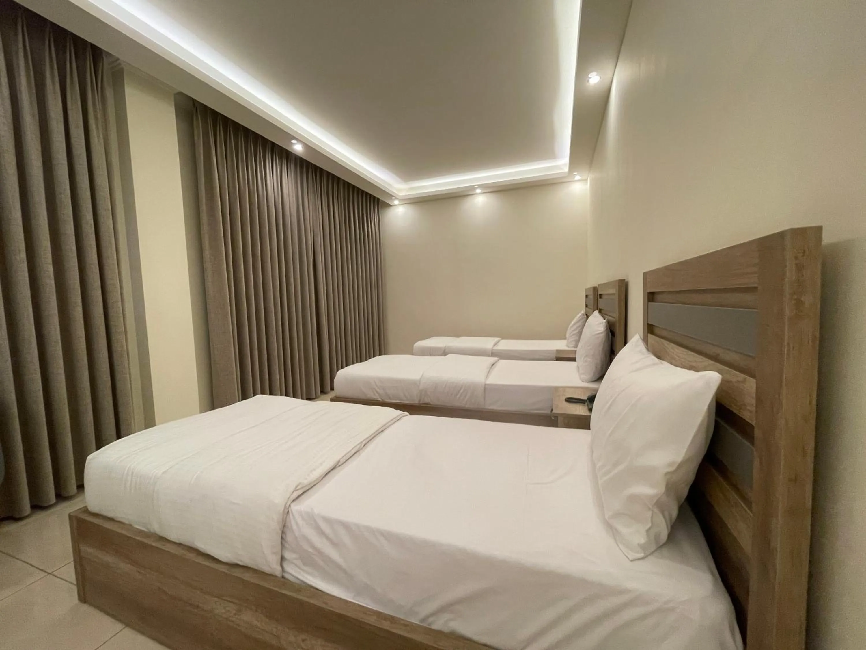 Bed in Aster Hotel Aqaba