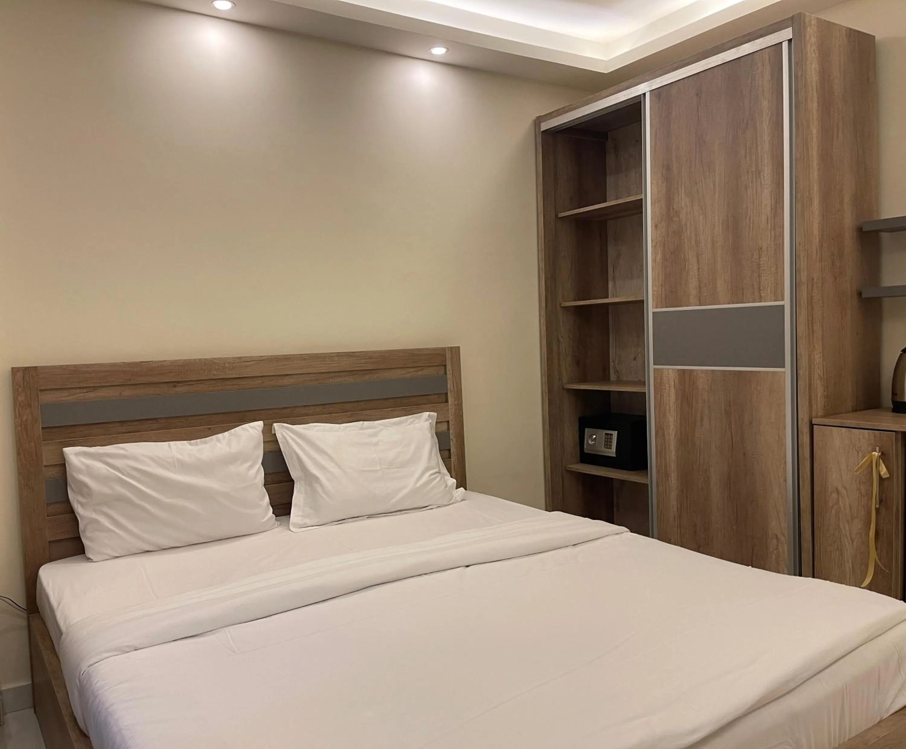 Bed in Aster Hotel Aqaba