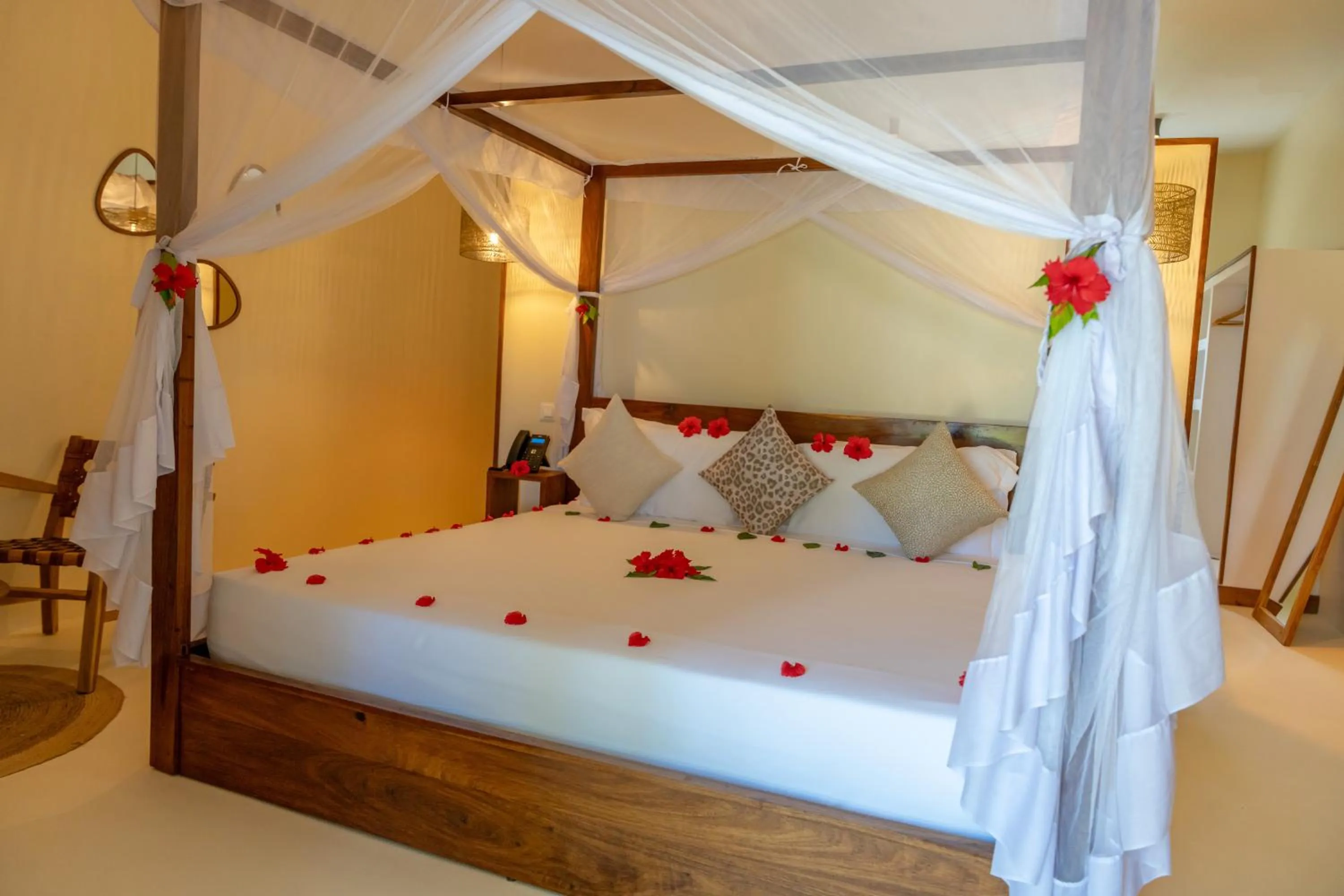 Bed in Alma Boutique Hotel