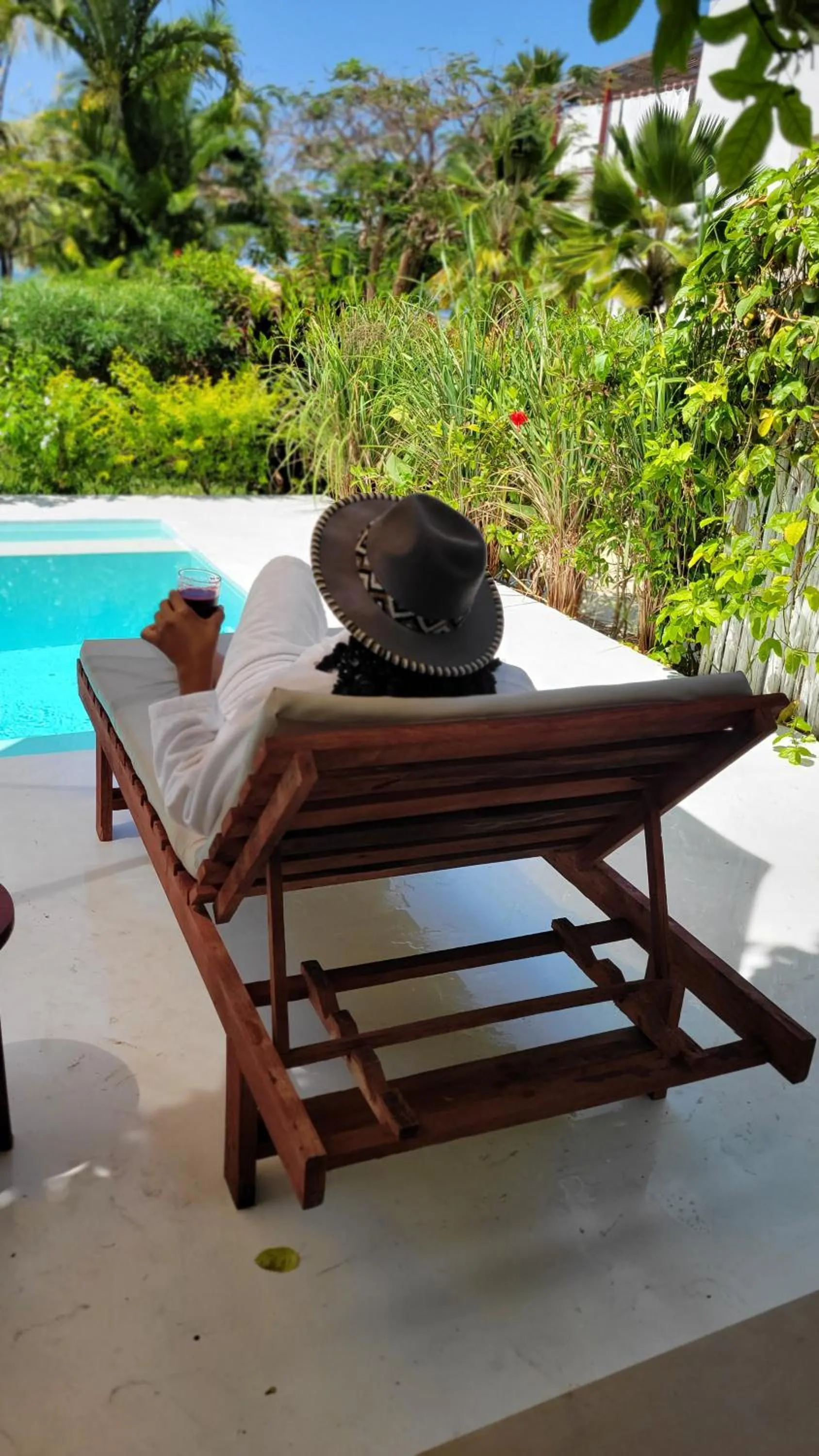 Patio in Alma Boutique Hotel