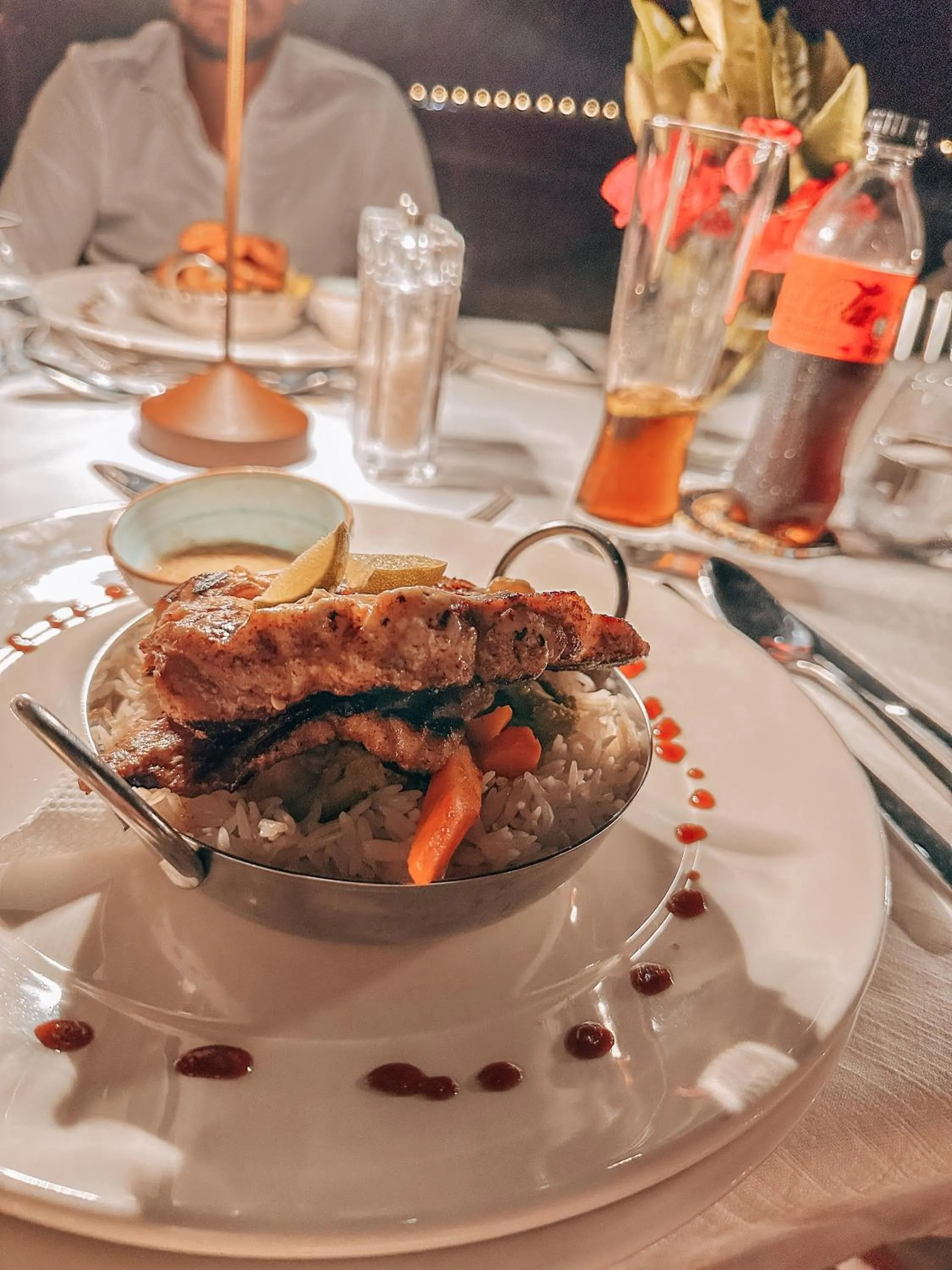 Dinner in Alma Boutique Hotel