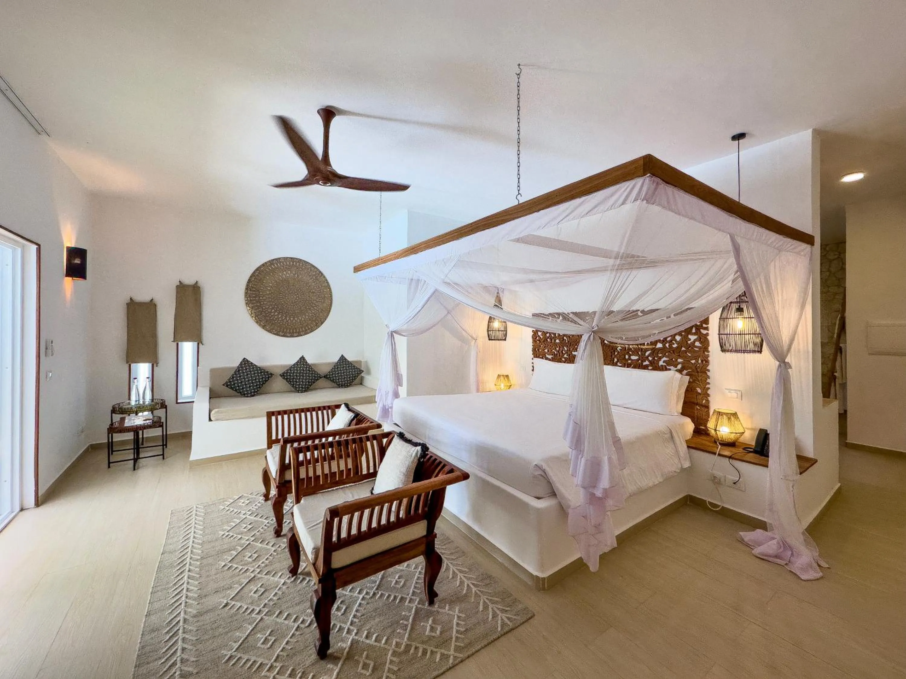 Bed in Alma Boutique Hotel