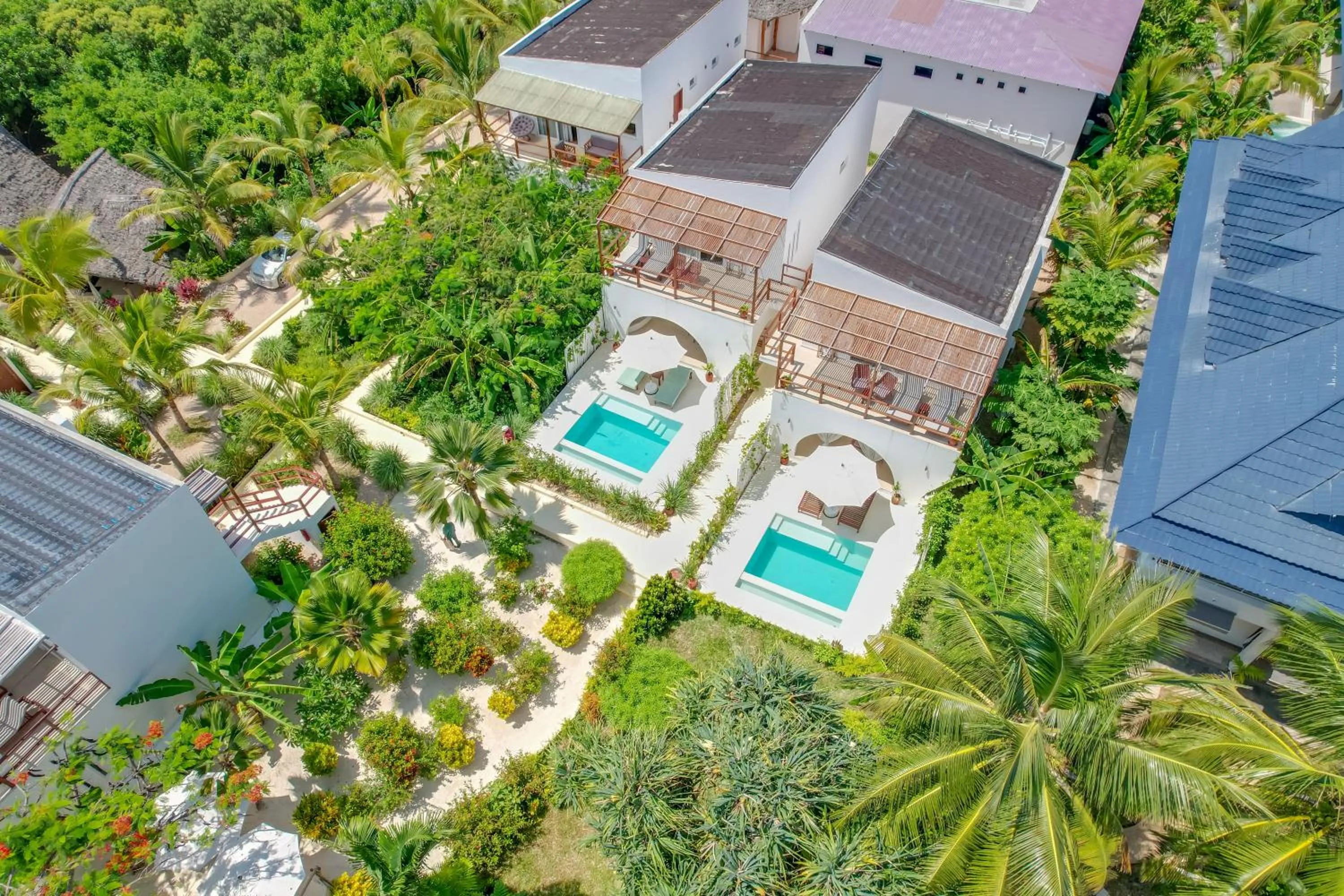 Garden in Alma Boutique Hotel