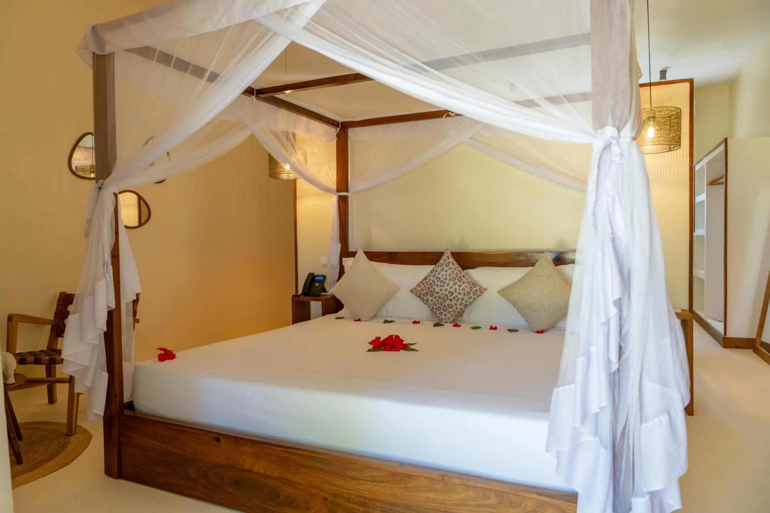 Bed in Alma Boutique Hotel