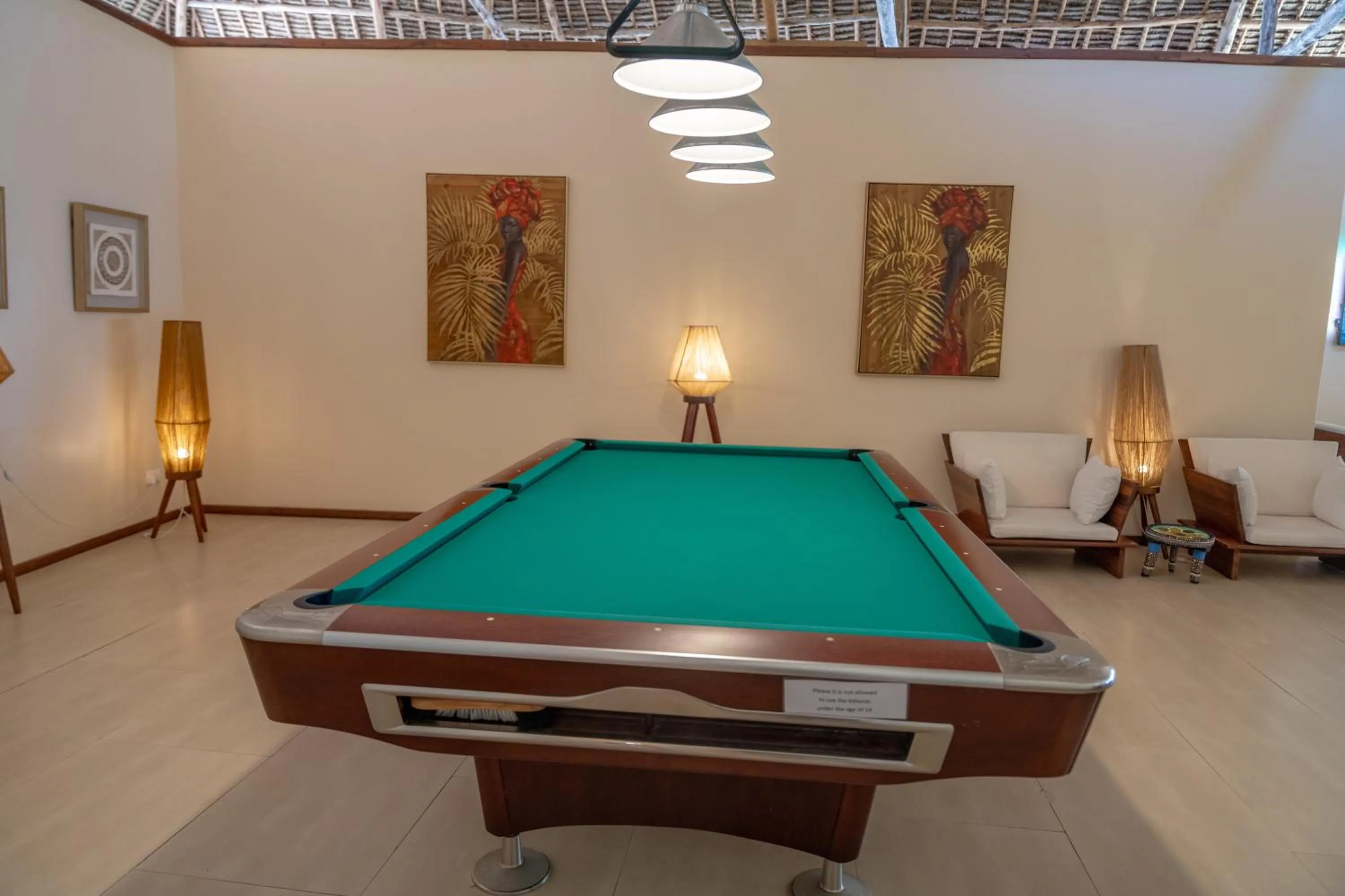 Billiard in Alma Boutique Hotel