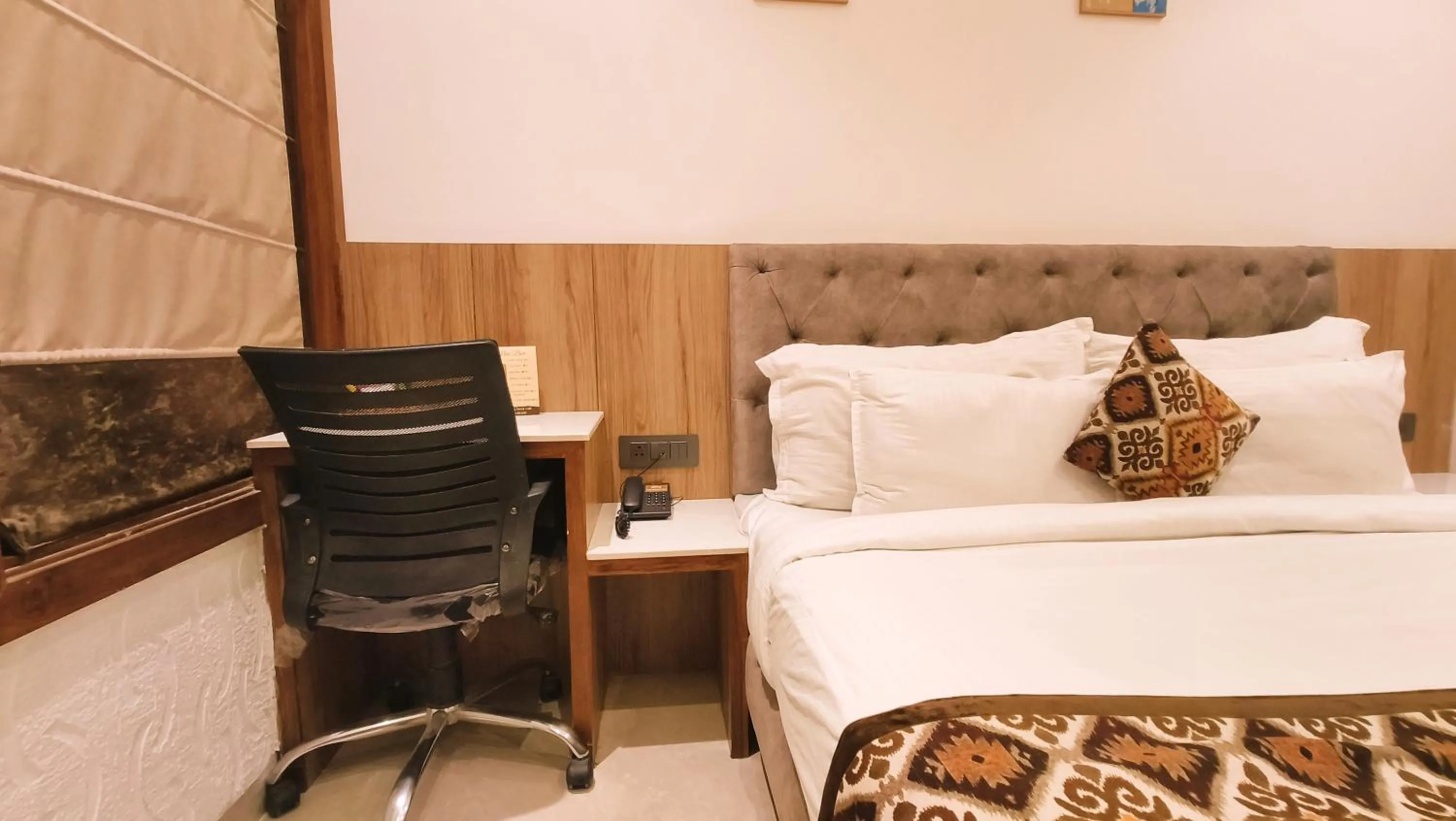 Bed in Blessings Hotel