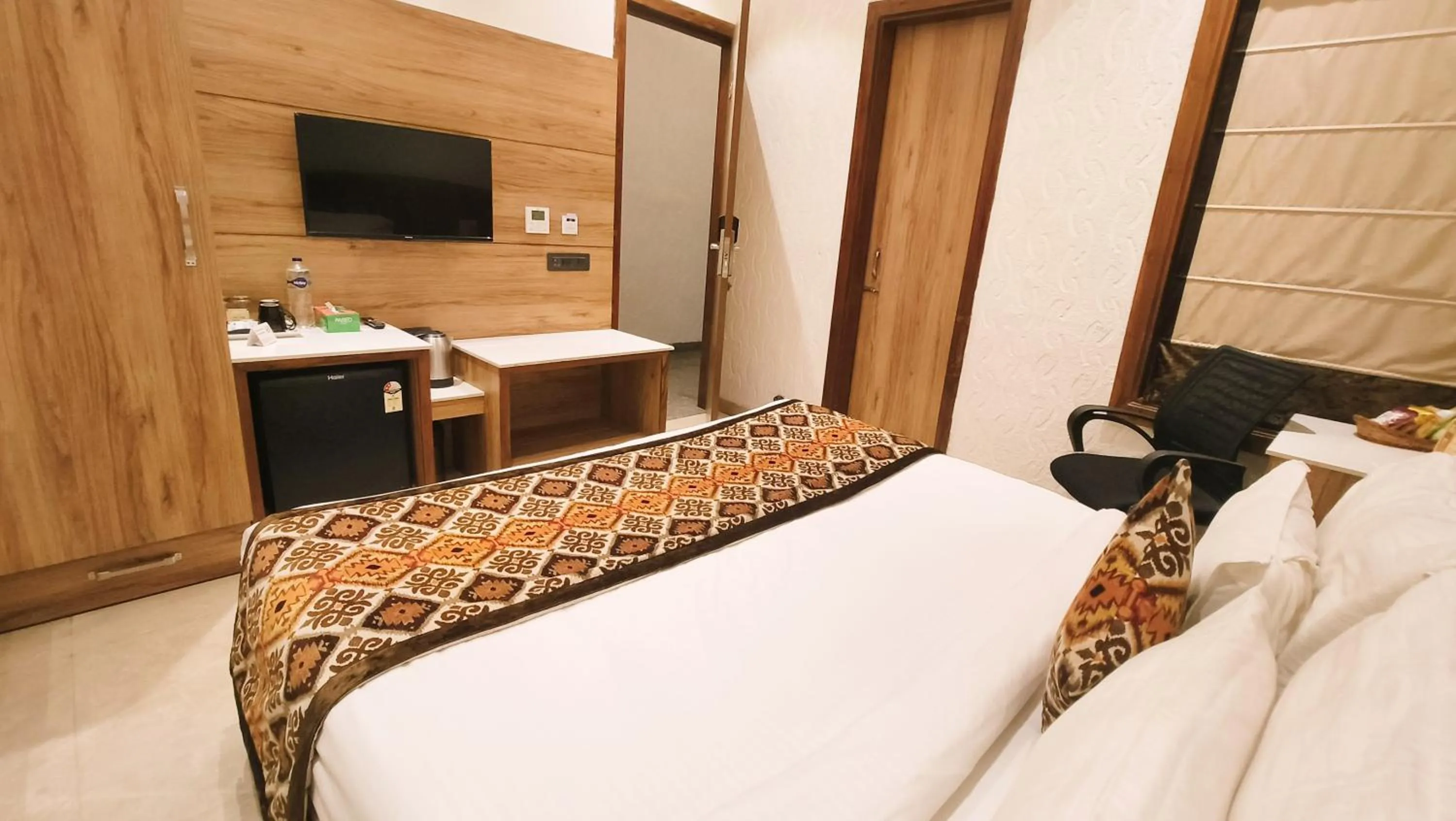 Bed in Blessings Hotel