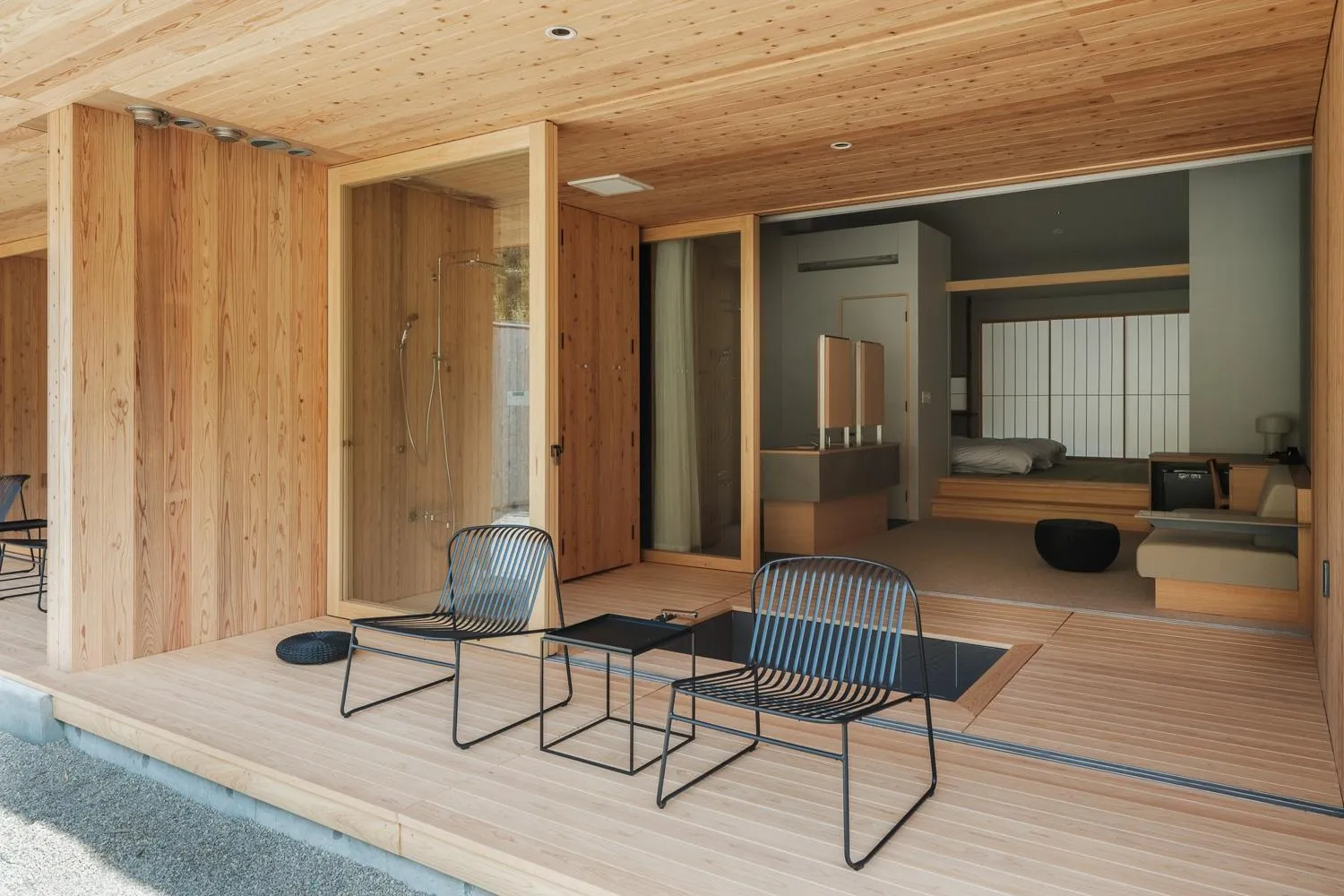 Bathroom in Naoshima Ryokan Roka