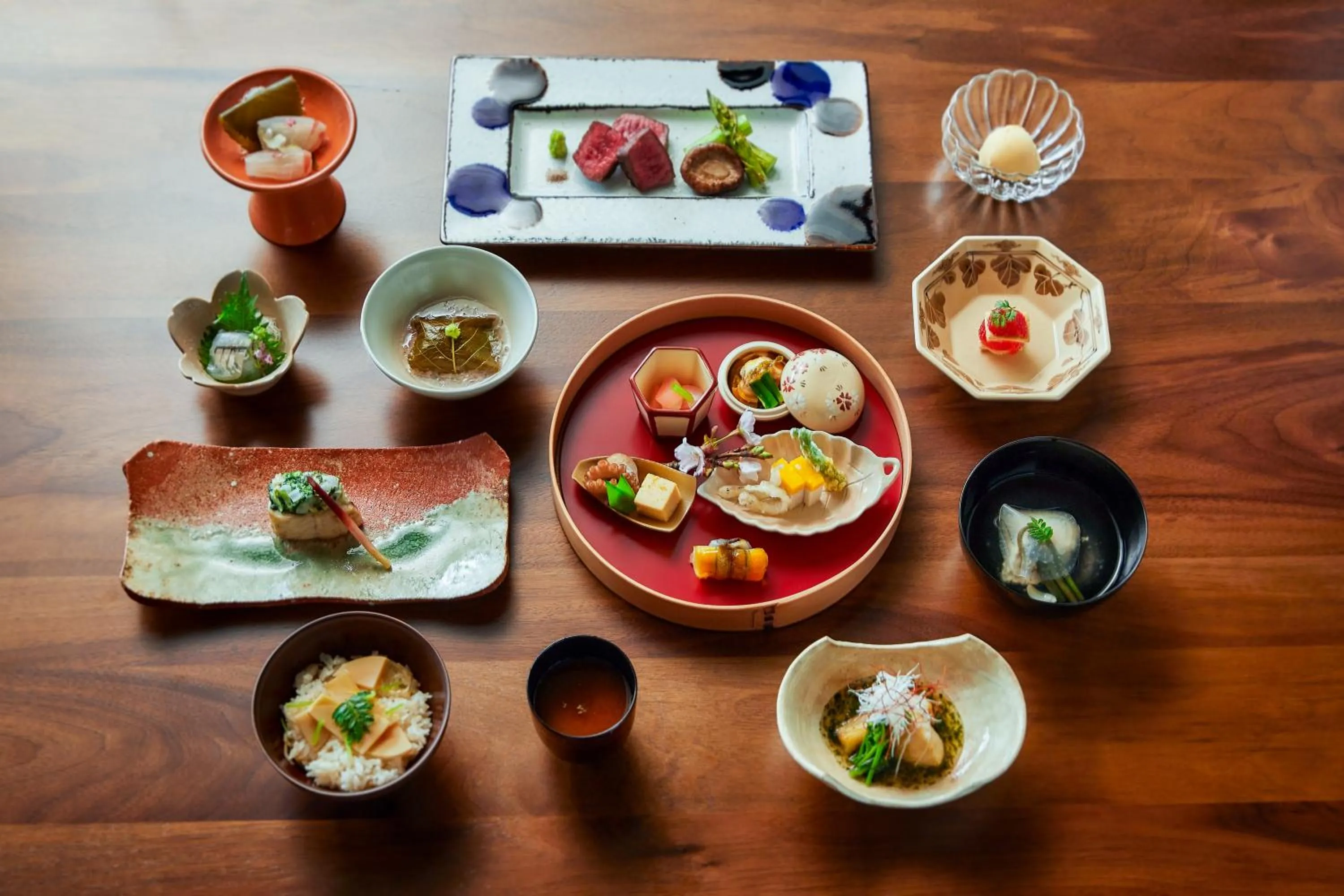 Dinner in Naoshima Ryokan Roka