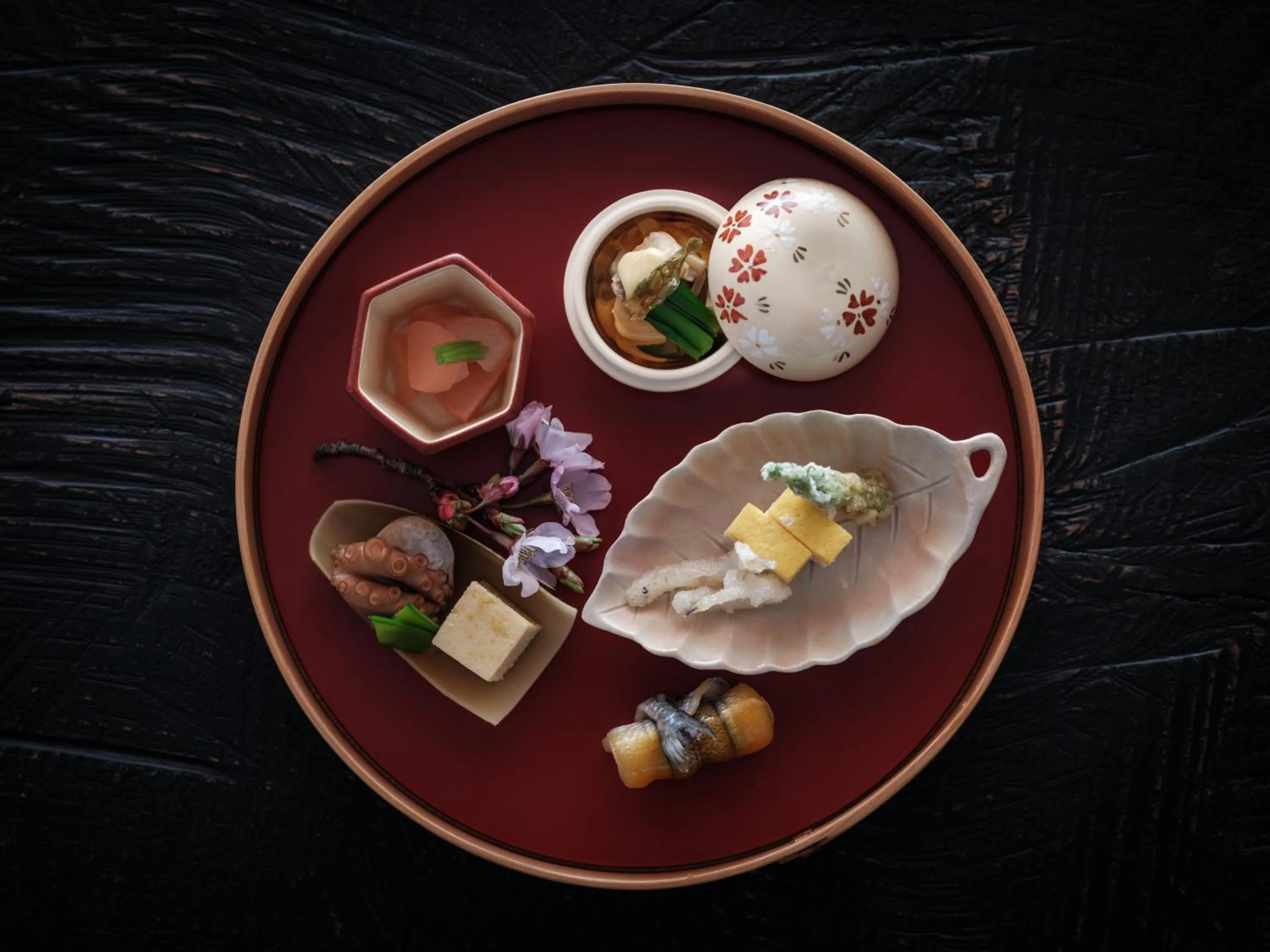 Dinner in Naoshima Ryokan Roka