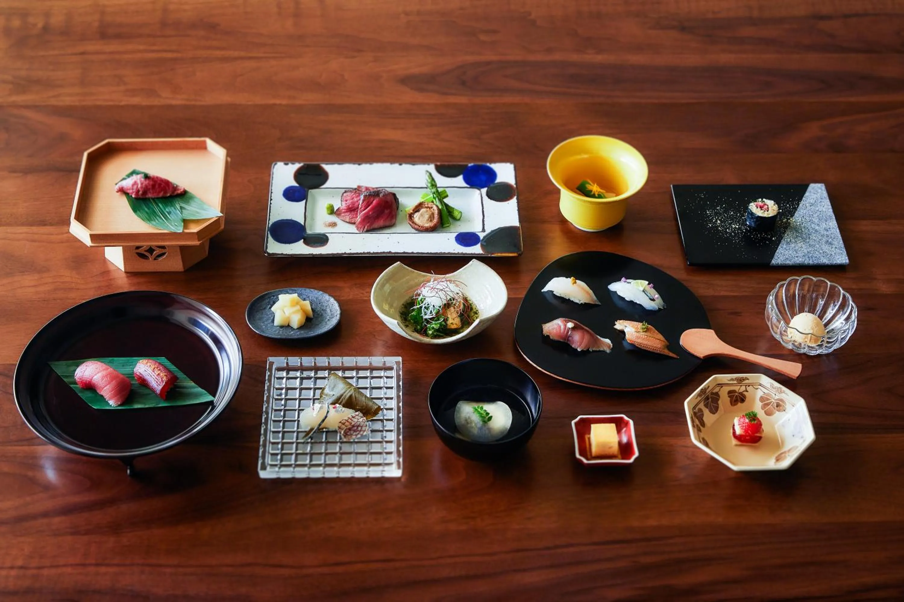 Dinner in Naoshima Ryokan Roka