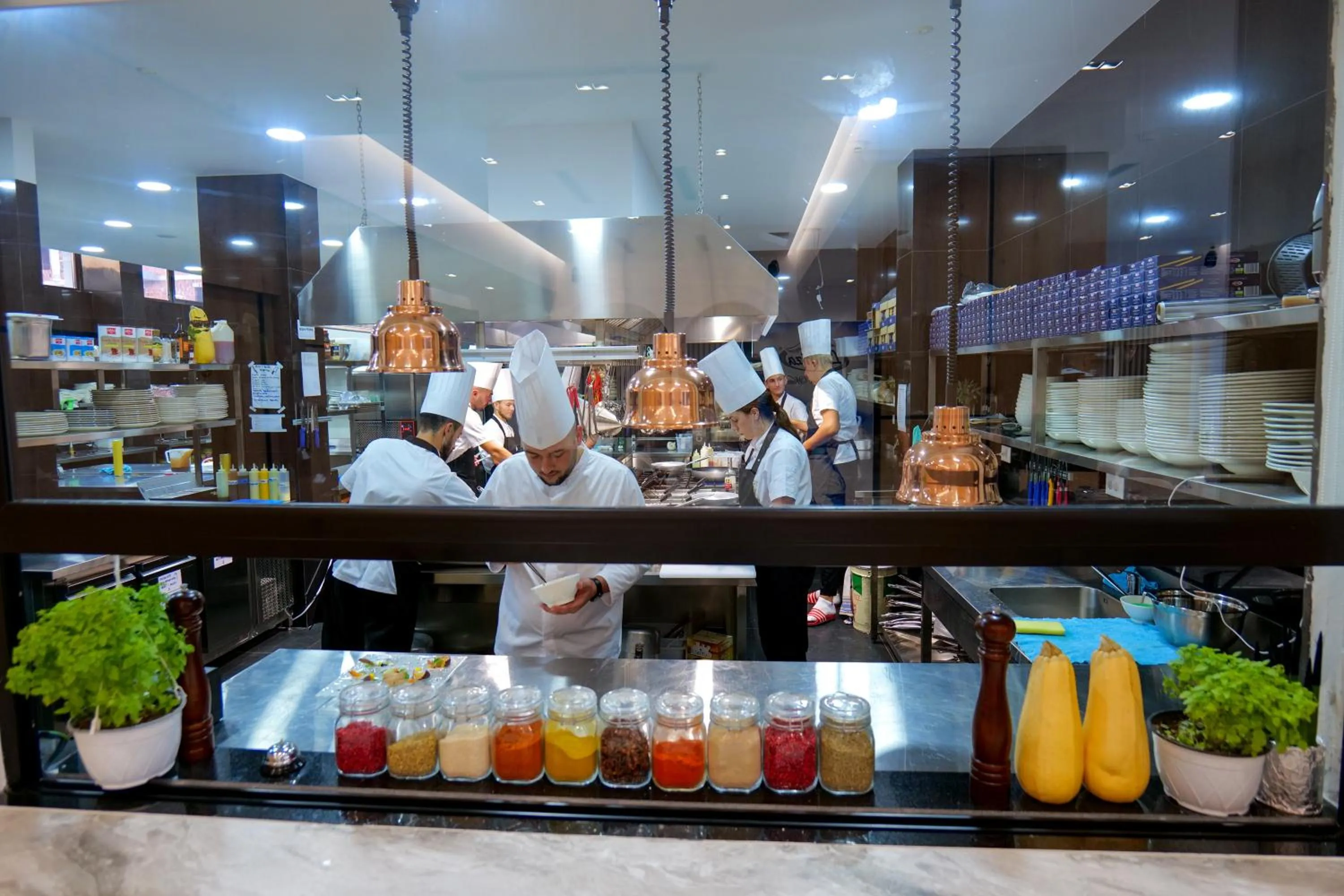 Staff in Chimaera Hotel