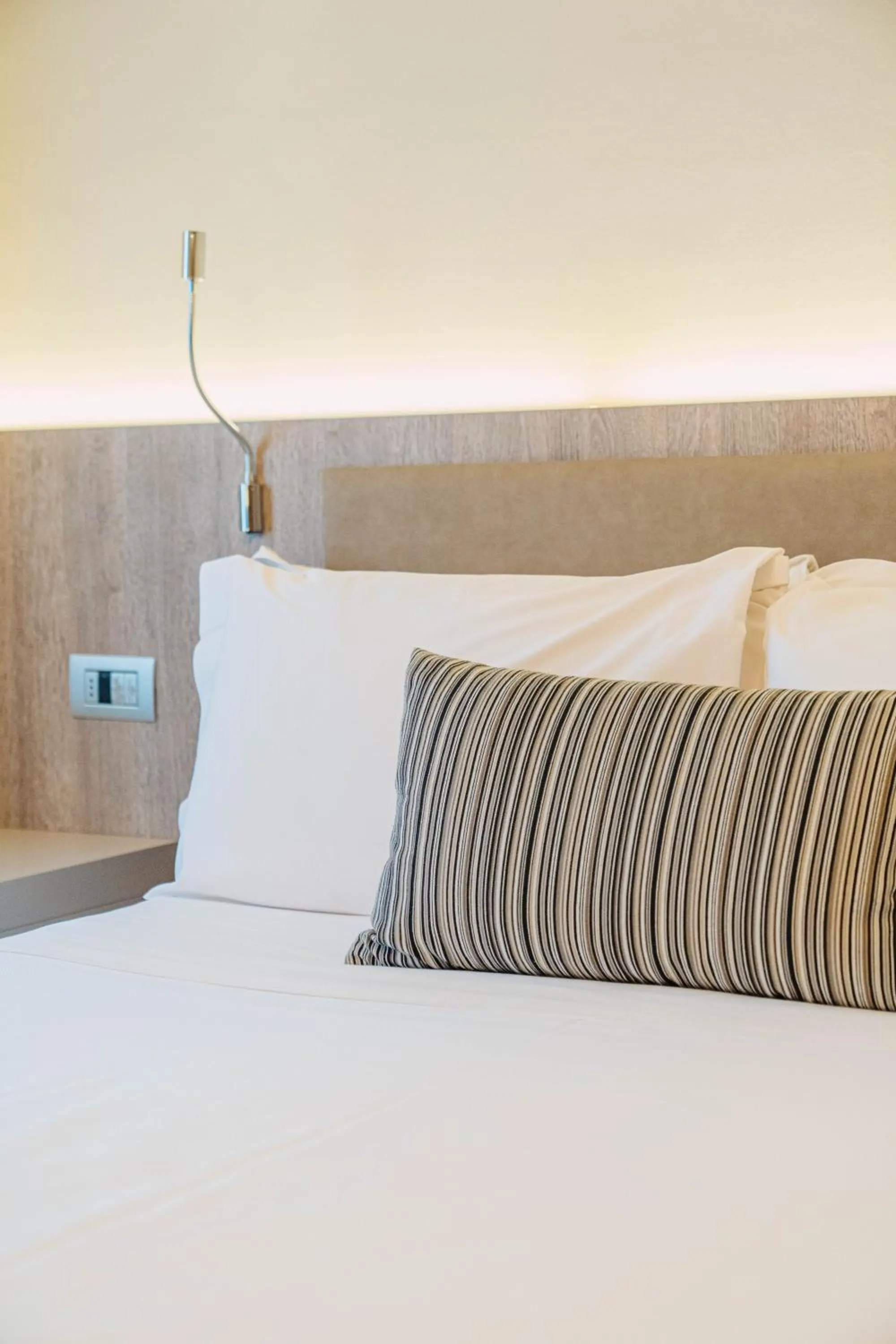 Bedroom, Bed in Living Hotel Milano