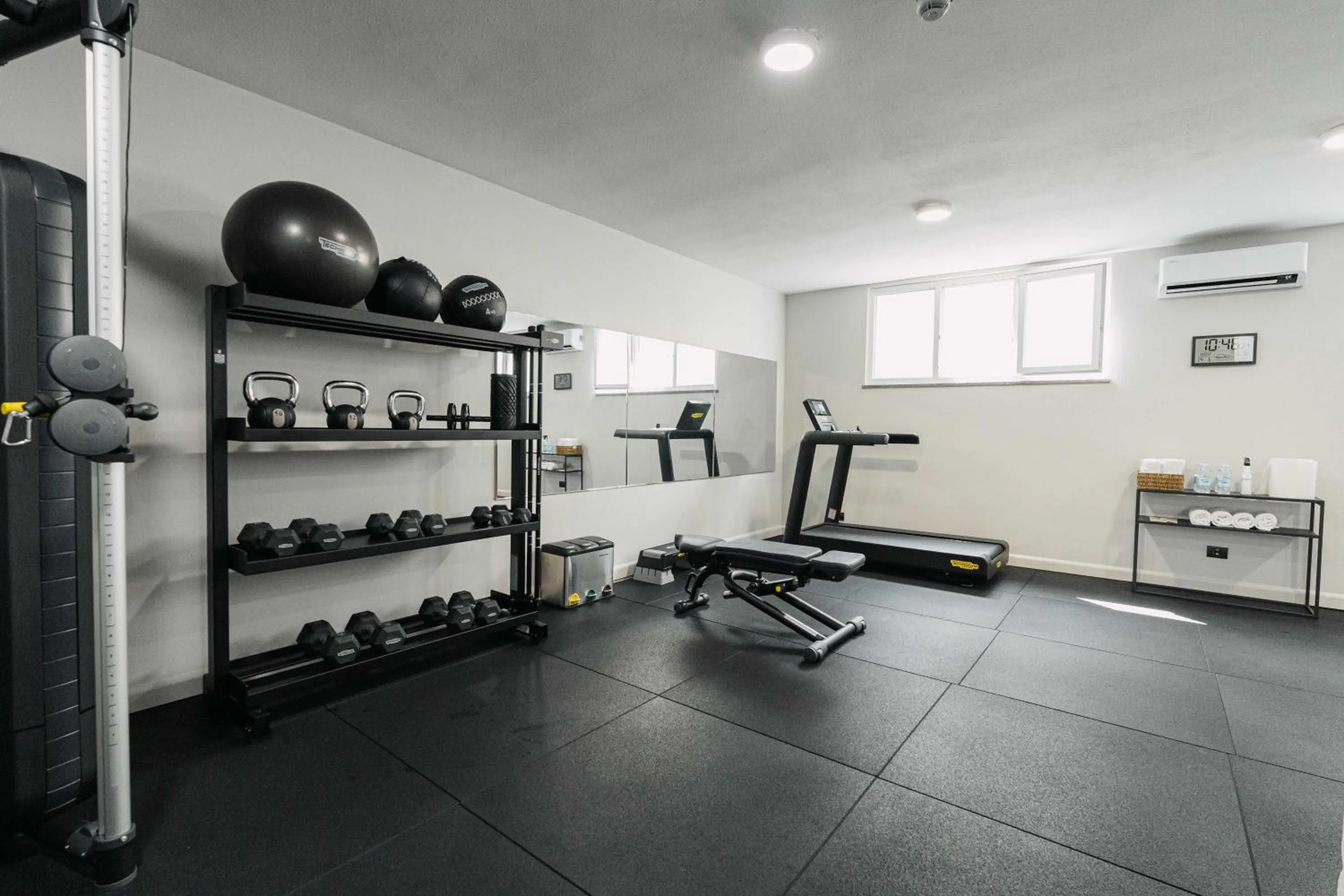 Fitness centre/facilities in Living Hotel Milano