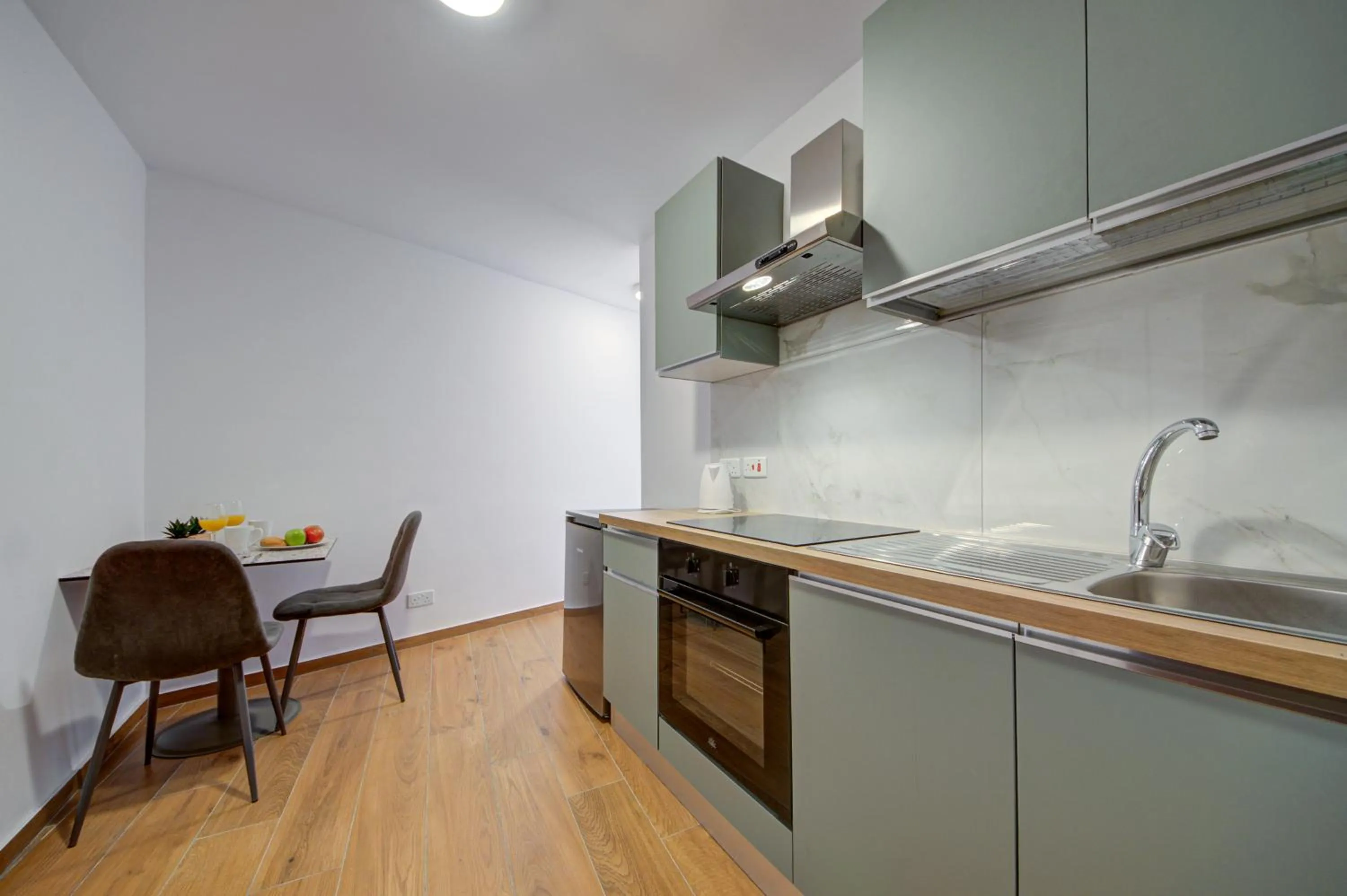 Kitchen or kitchenette in Marina Suites & apartments - Self catering - by Tritoni hotels