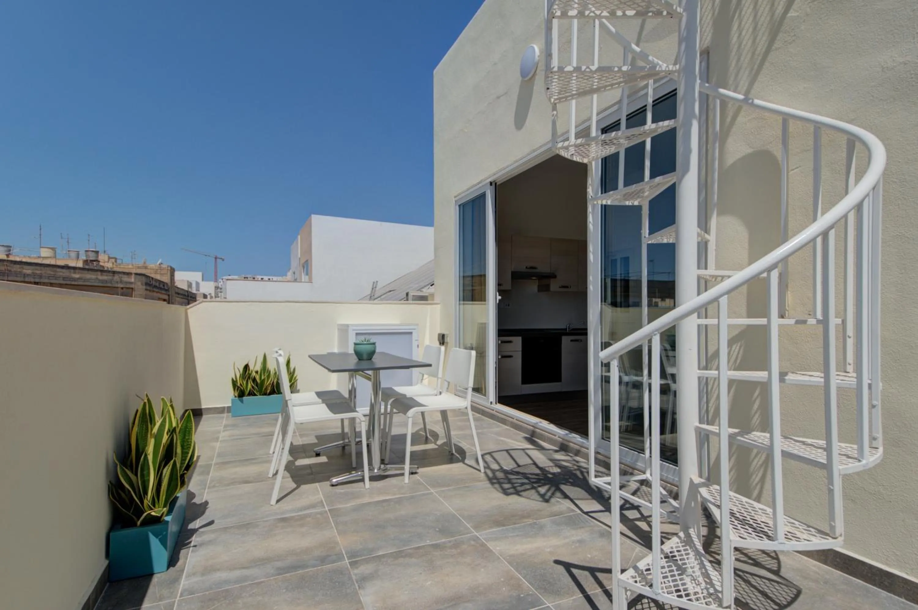 Balcony/Terrace in Marina Suites & apartments - Self catering - by Tritoni hotels