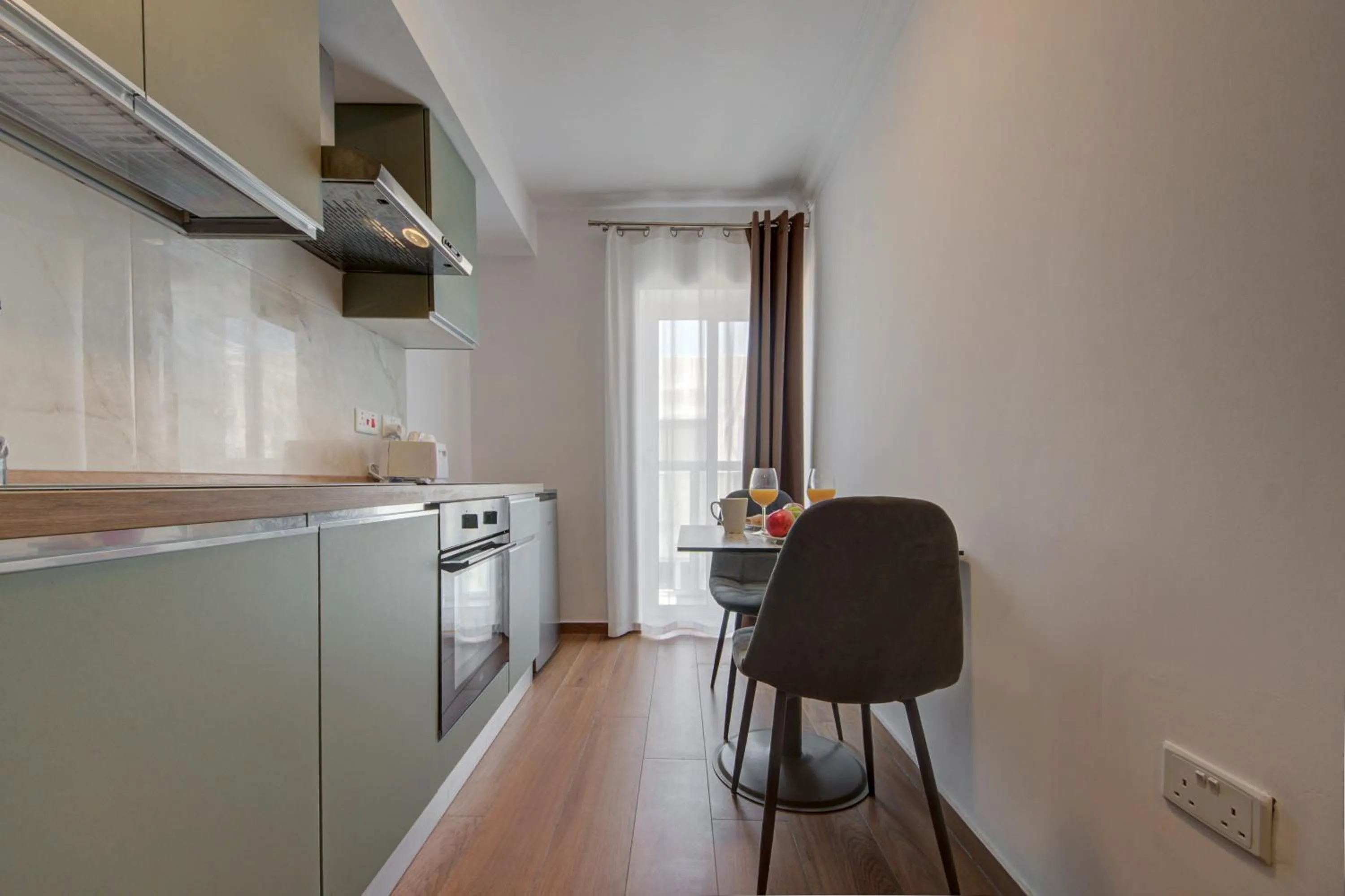 Kitchen or kitchenette in Marina Suites & apartments - Self catering - by Tritoni hotels
