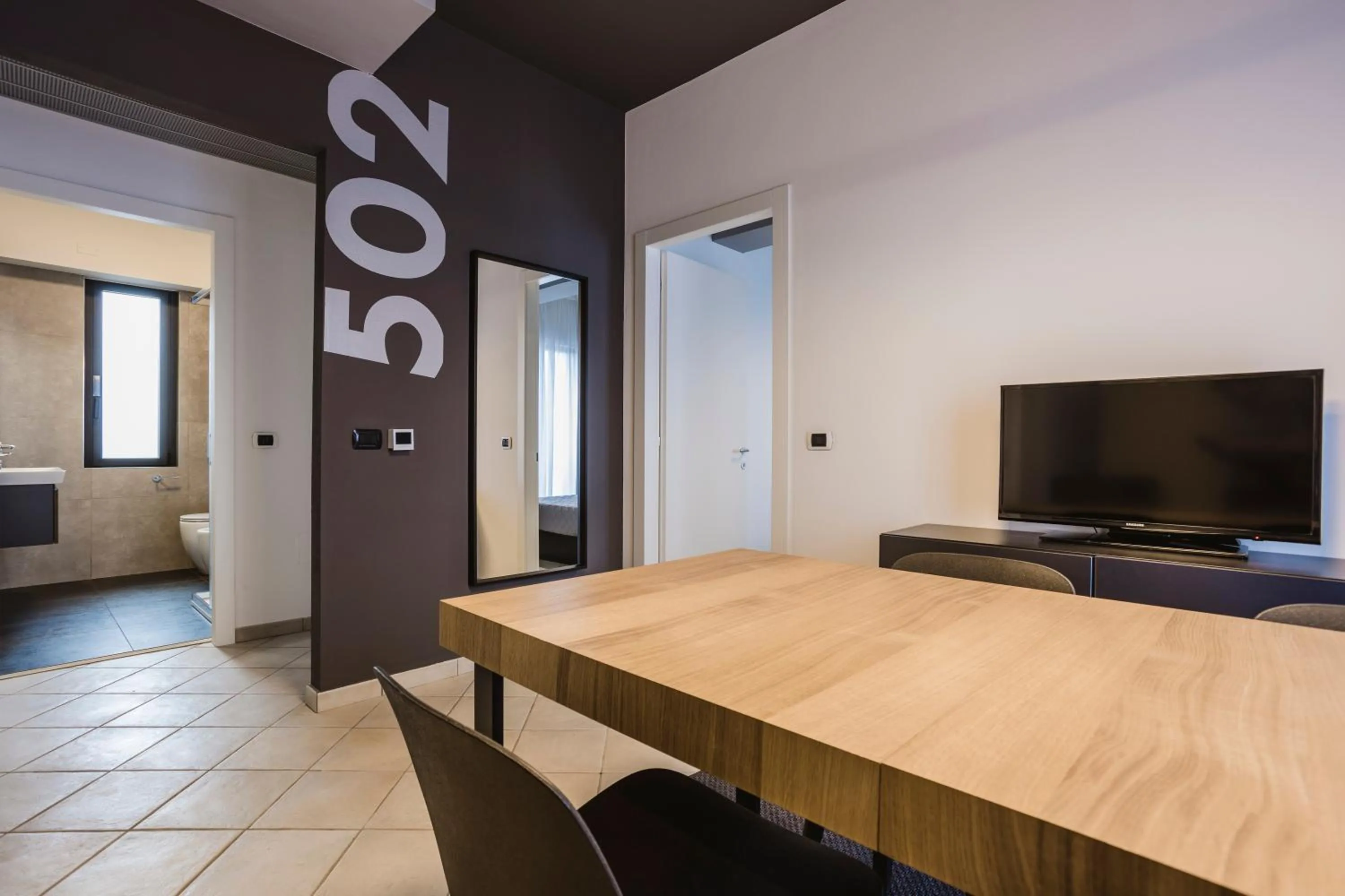 Seating area in Residence 9 Line